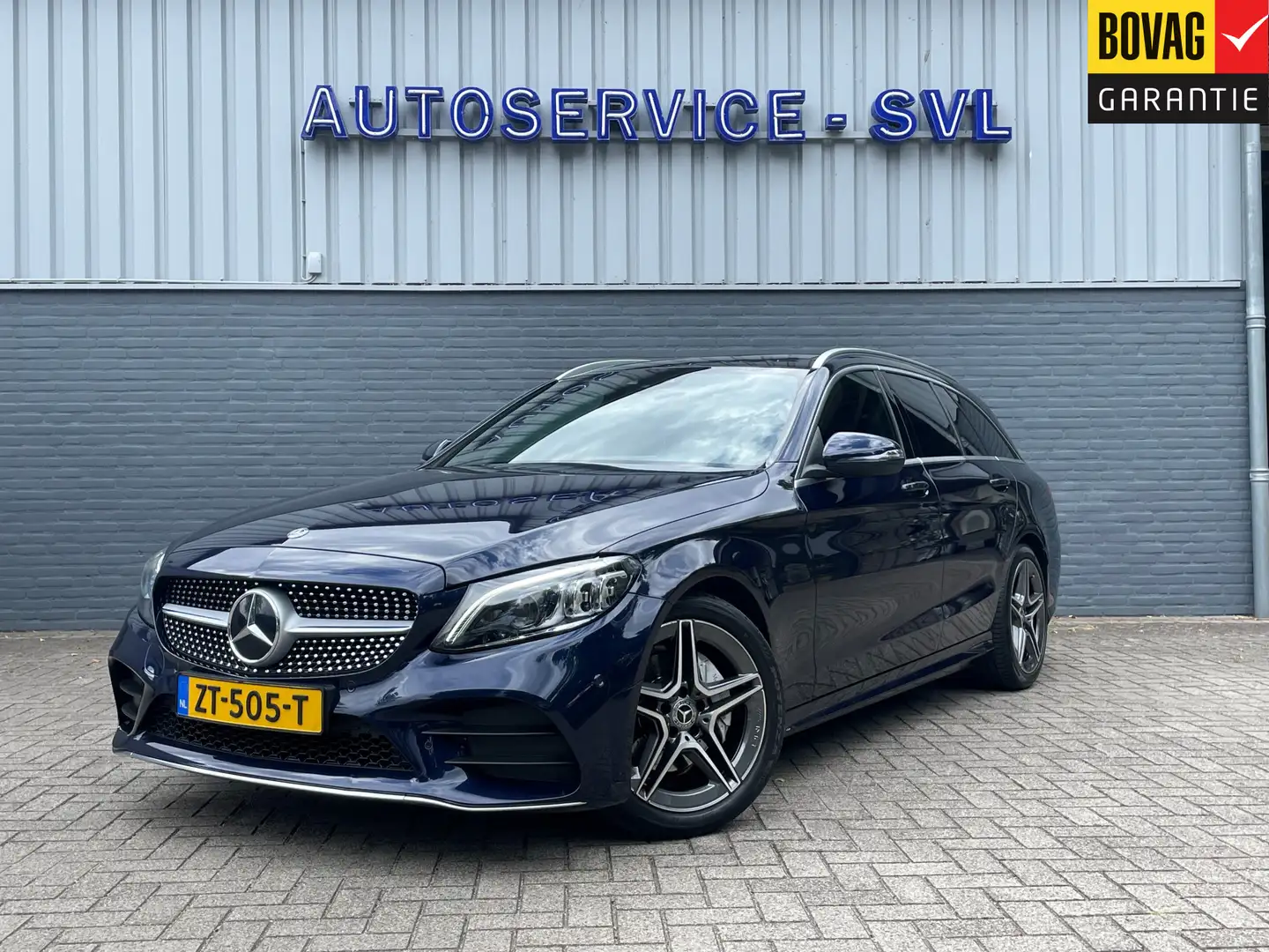 Mercedes-Benz C 160 Estate AMG Style - Achteruitrijcamera - Trekhaak - Blauw - 1