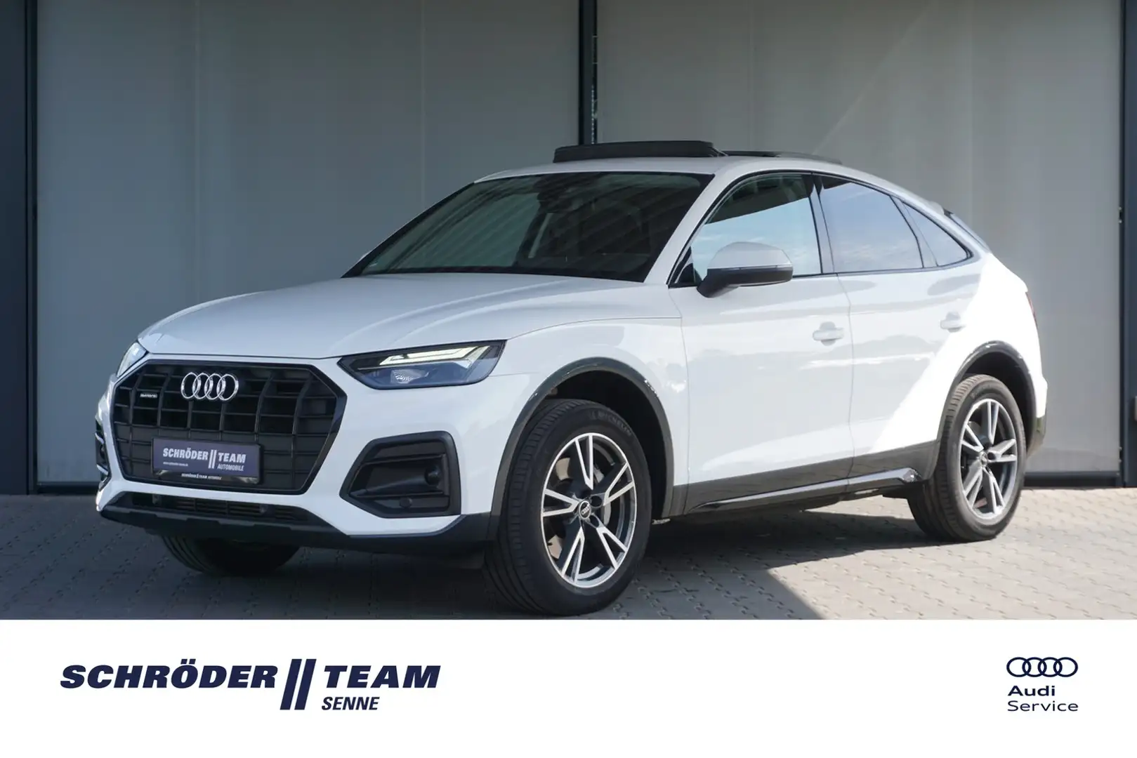 Audi Q5 Sportback 50 TFSi e quattro advanced Panorama L Blanc - 1