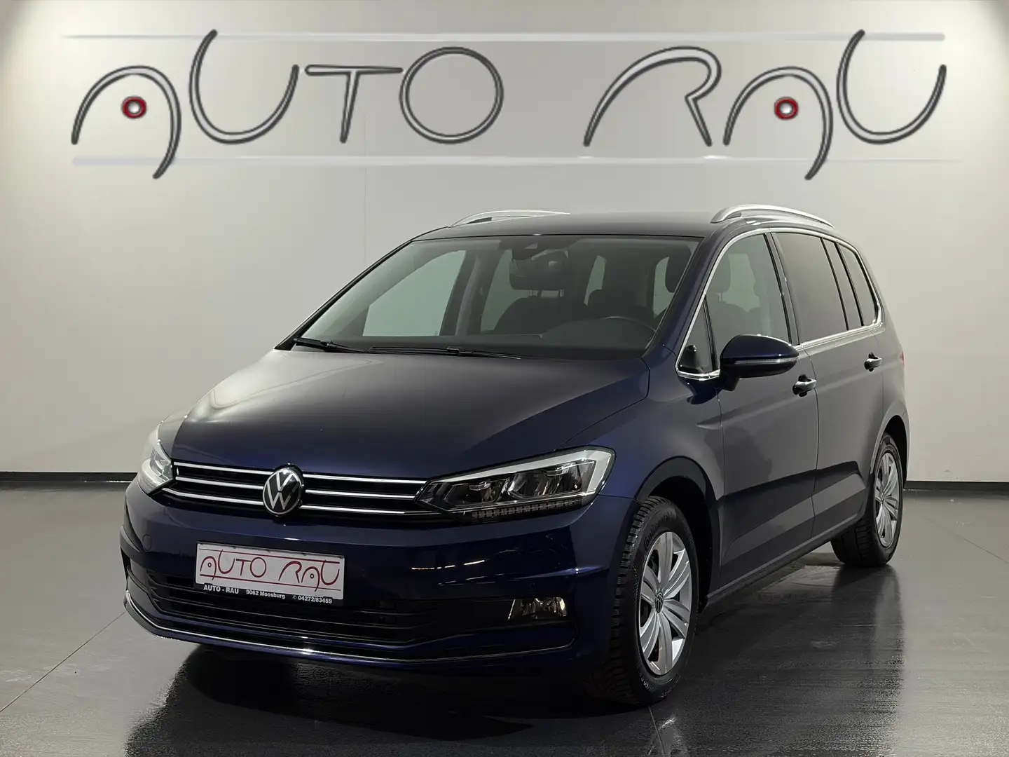 Volkswagen Touran 2.0 TDI SCR HL DSG *AHK*LED*ACC*RFK* Blau - 1