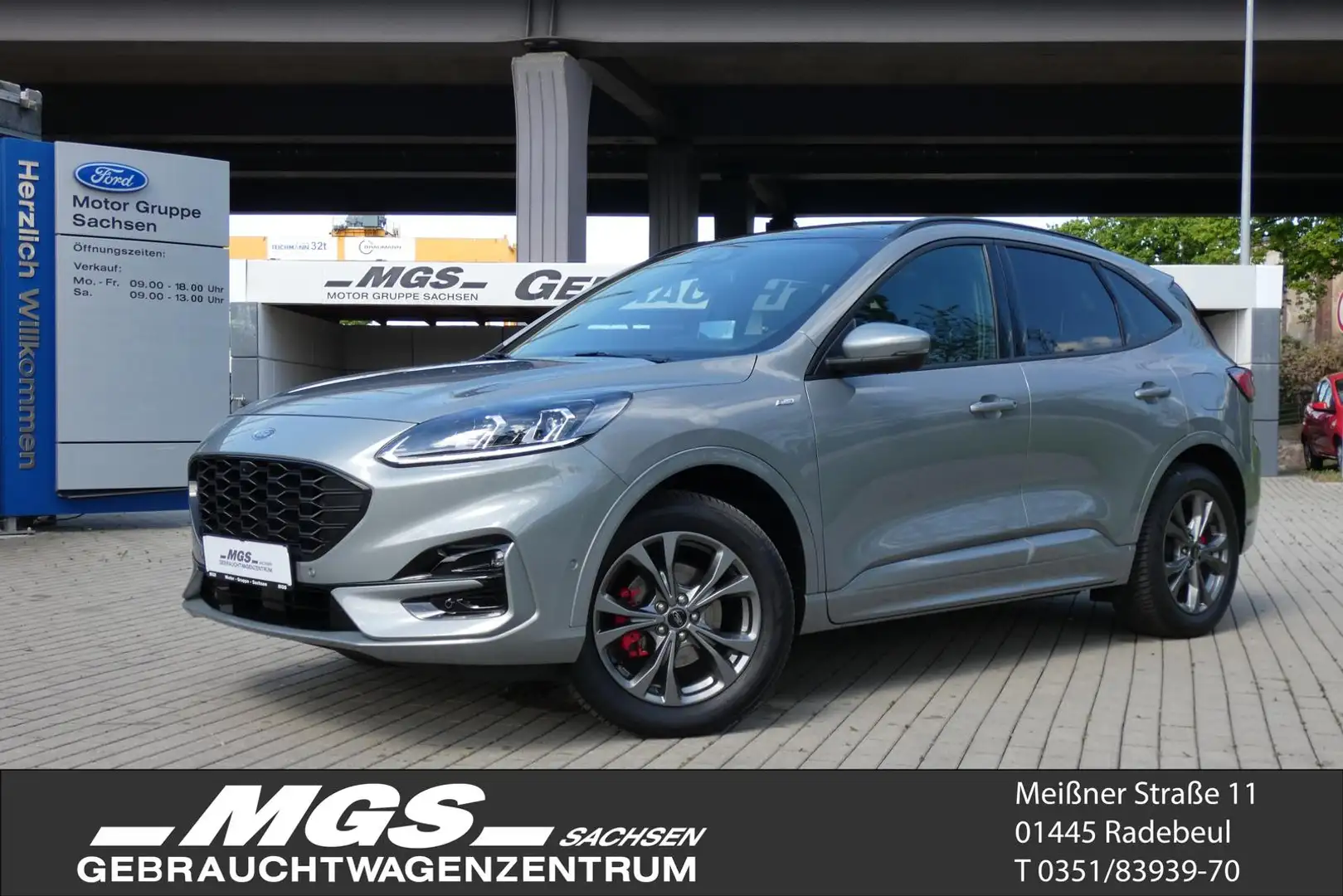 Ford Kuga 2.5 'ST-Line X' #HYBRID #4X4 #PANO #ACC #LED Silber - 1