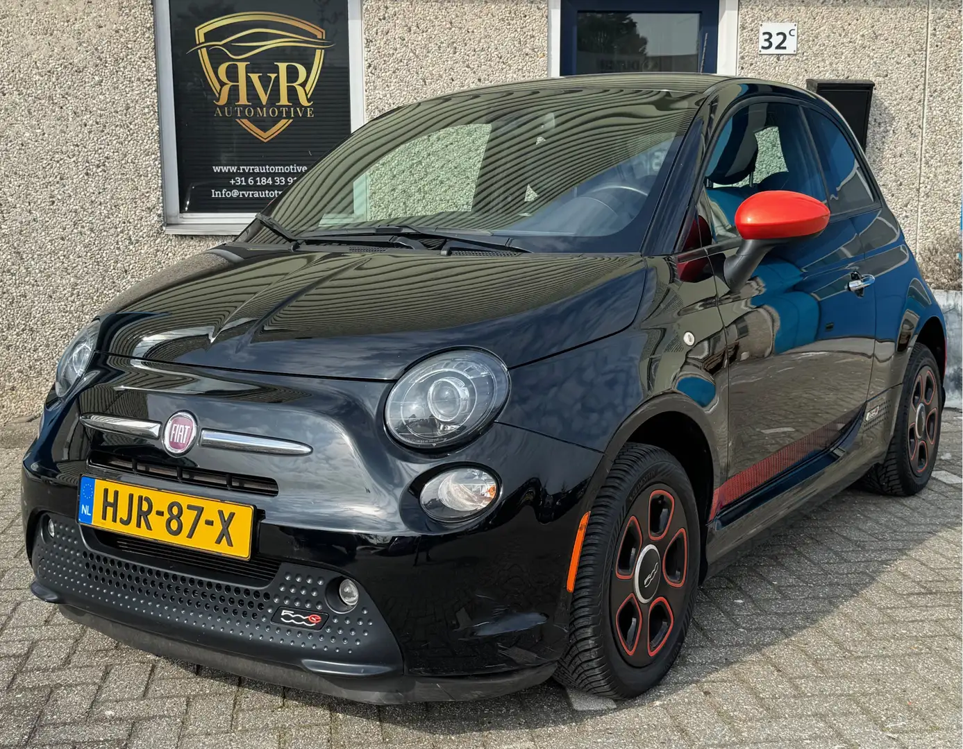 Fiat 500e 24kwh Zwart - 1