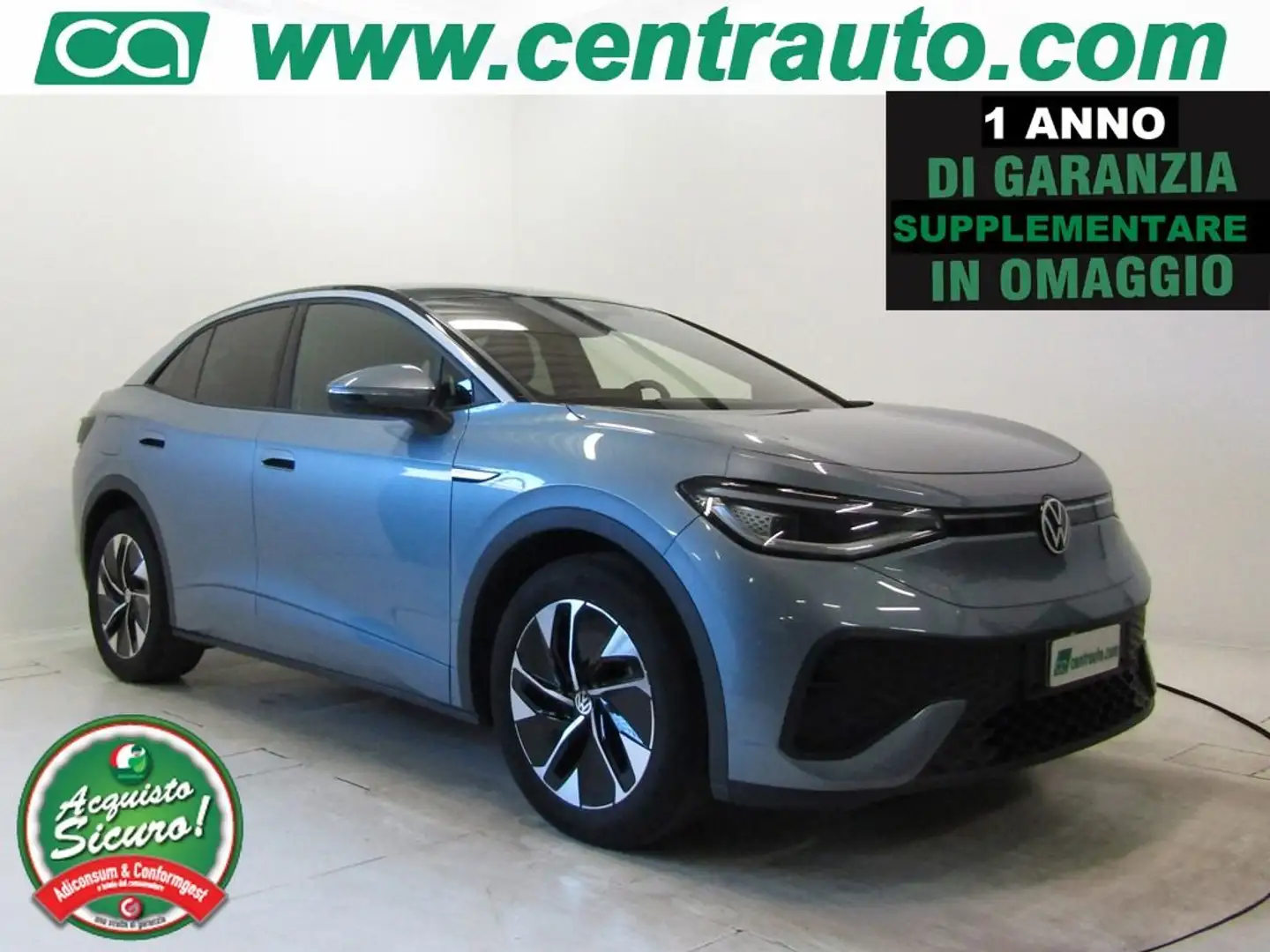 Volkswagen ID.5 Pro Performa.*ELETTRICA* 77KWh*204 CV* Blu/Azzurro - 1