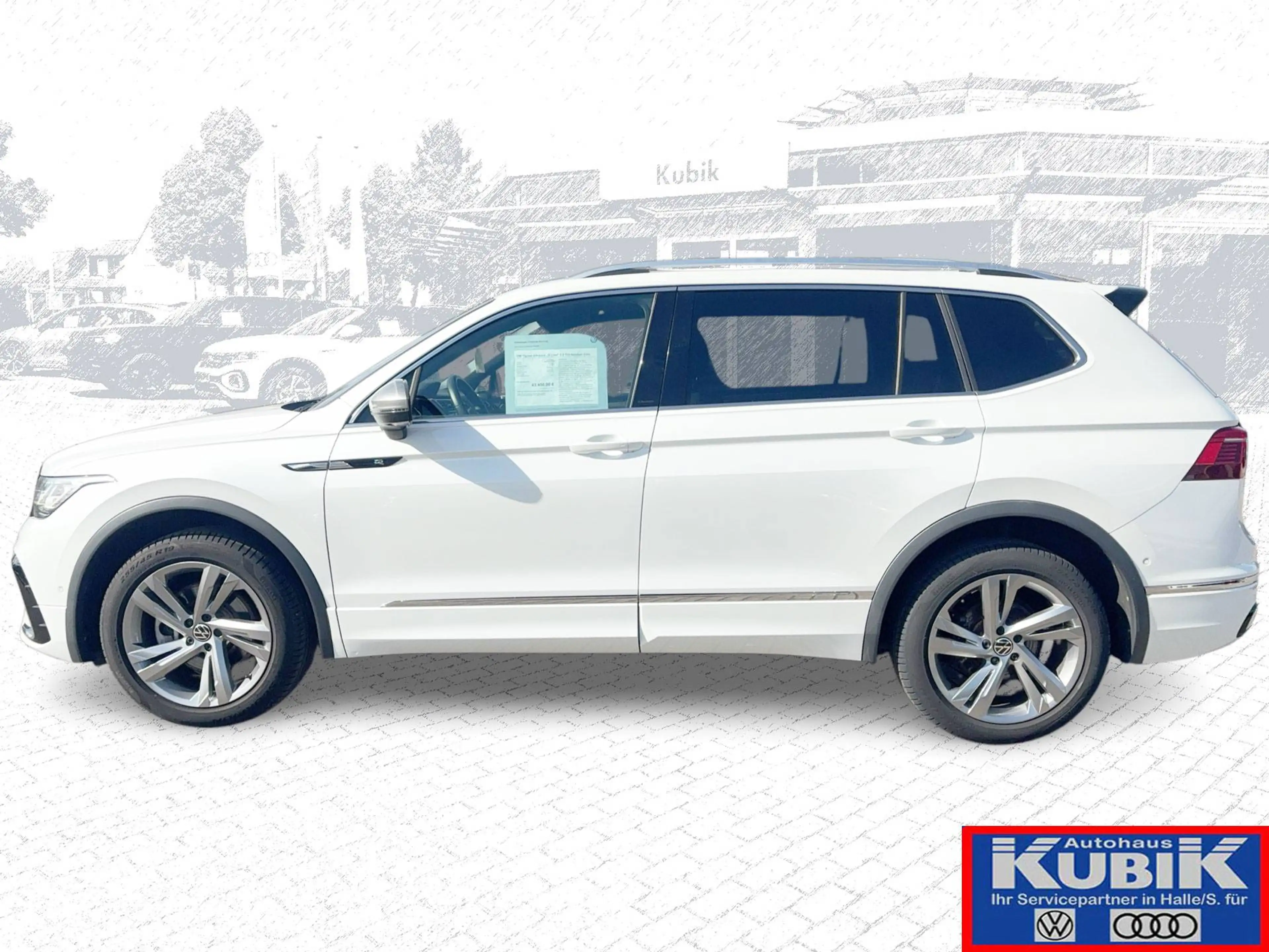Volkswagen Tiguan Allspace R-Line 2.0 TDI 4motion DSG+IQ. Light+HUD+DCC+360 Ka — photo 3