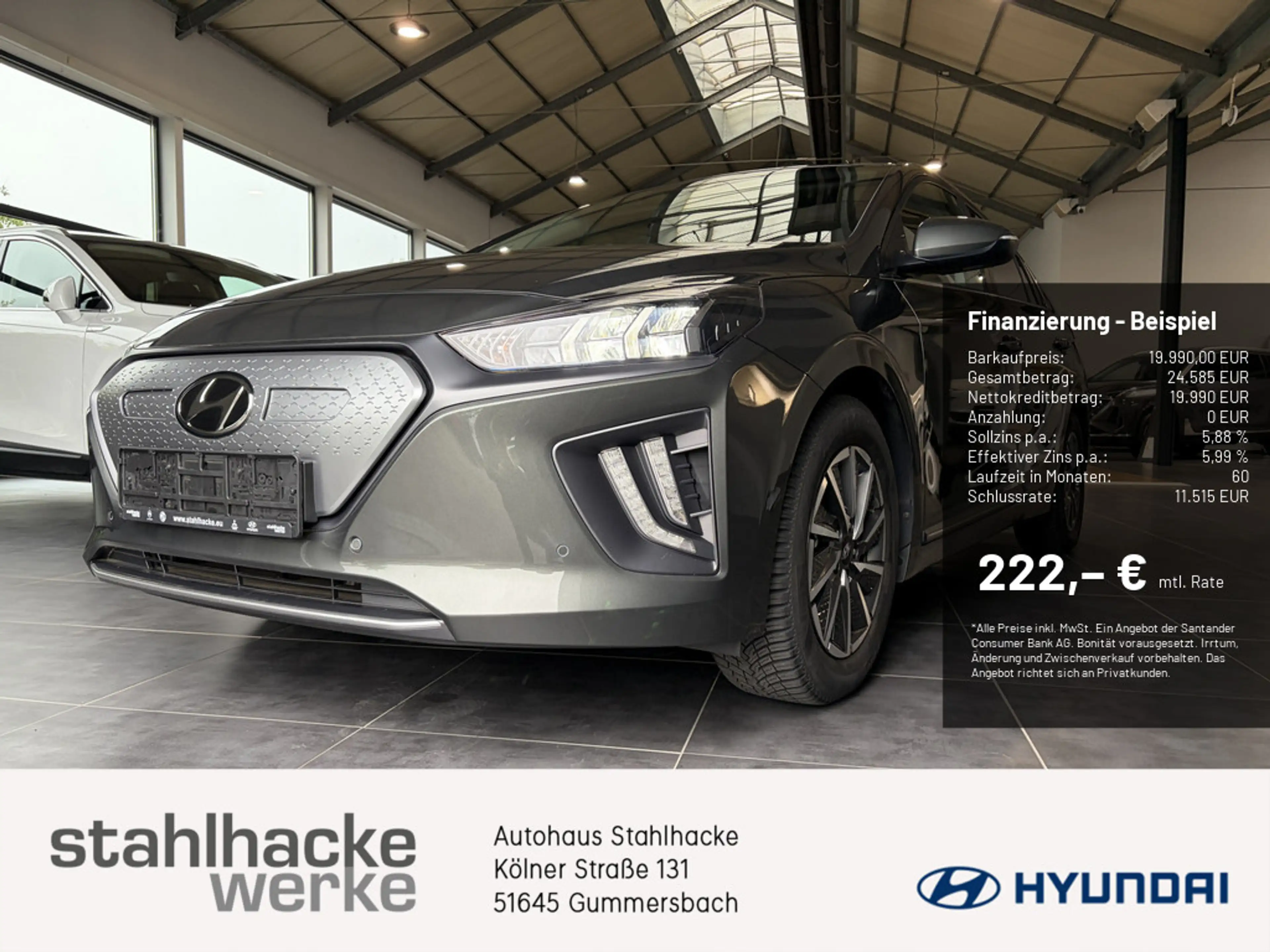 Hyundai IONIQ Prime Elektro FACEL. SITZBELÜFTUNG LED
