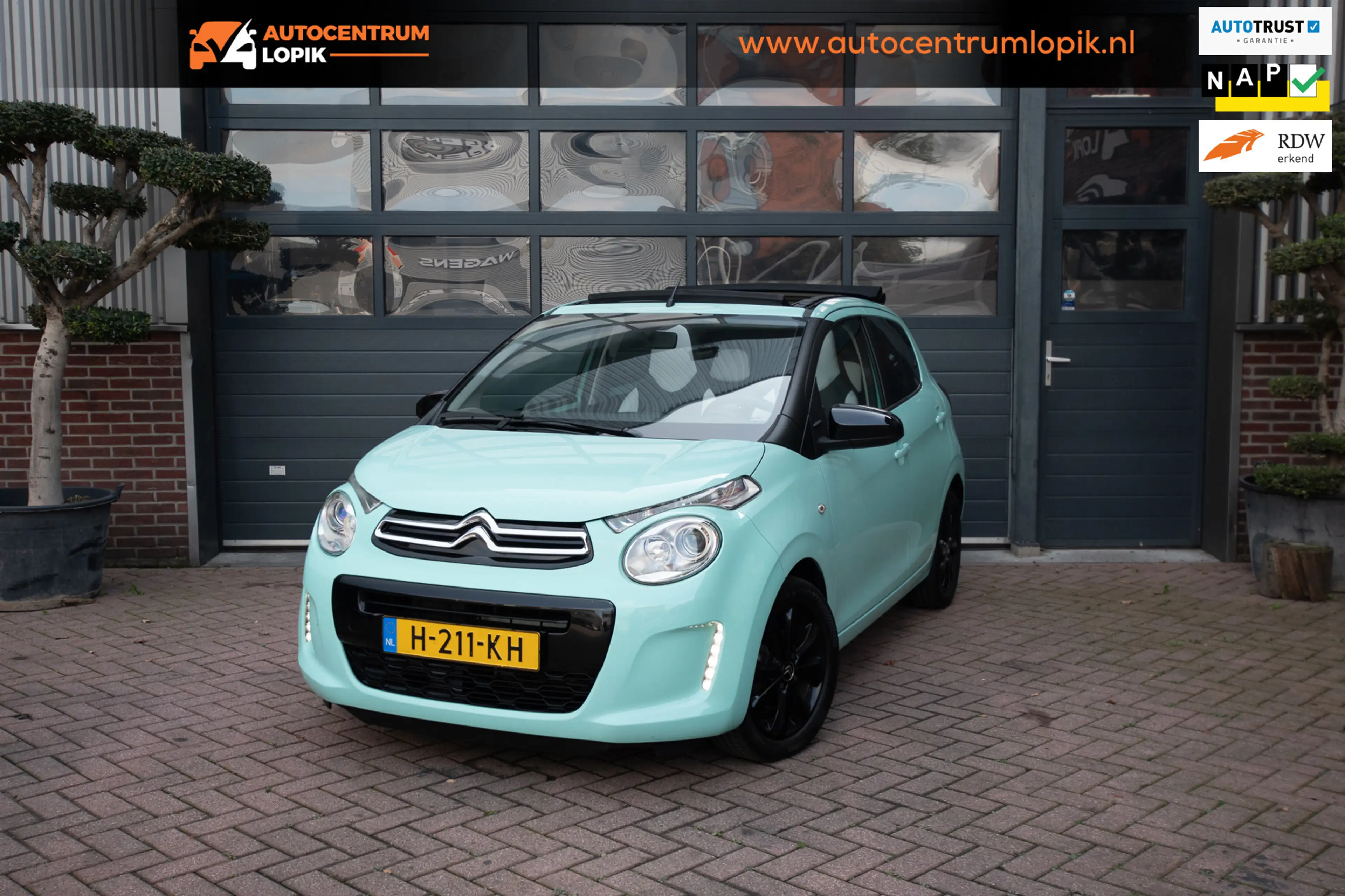Citroen C1 1.0 VTi Airscape Shine|Camera