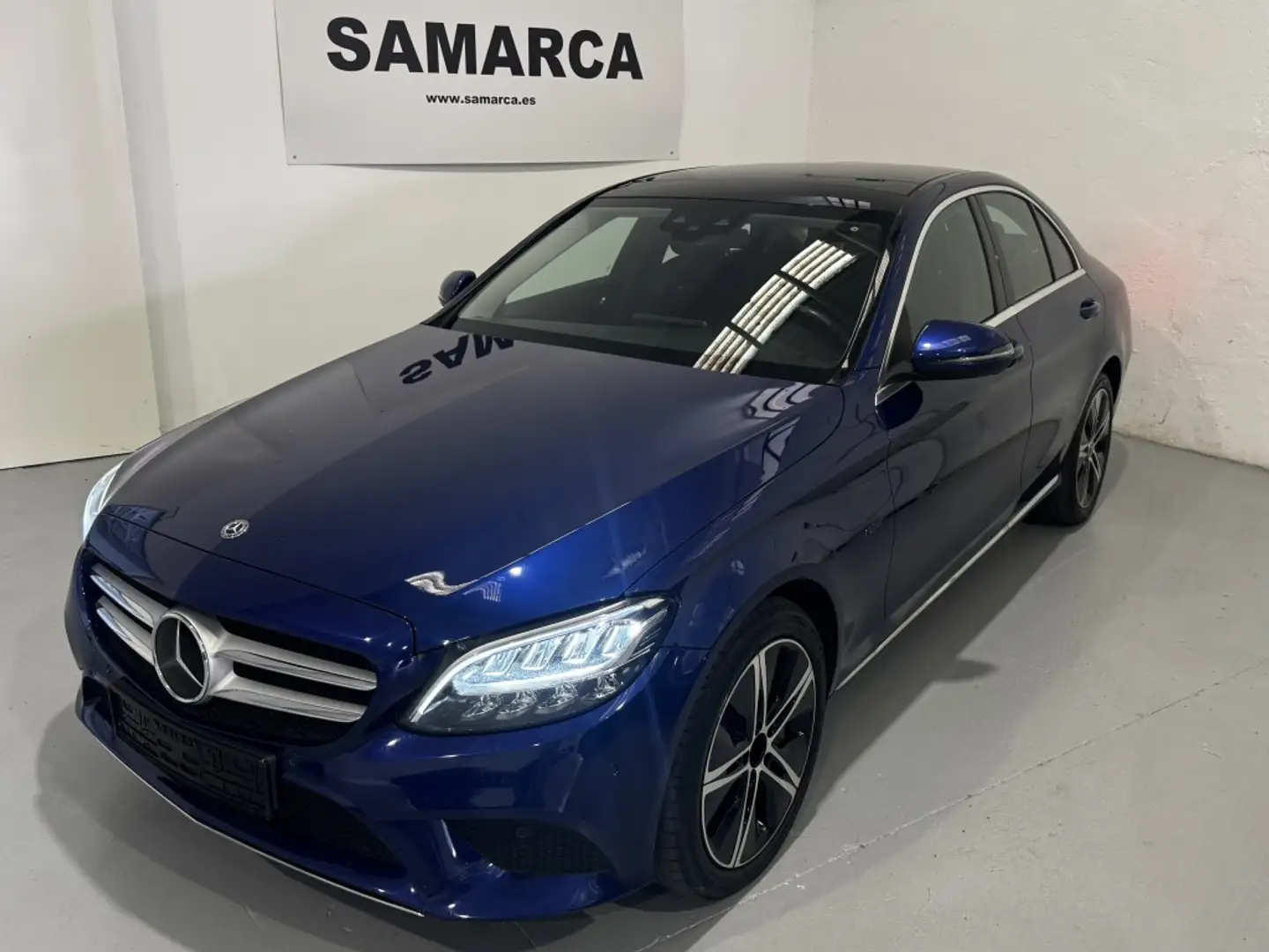 Mercedes-Benz C 300 de 9G-Tronic Bleu - 1