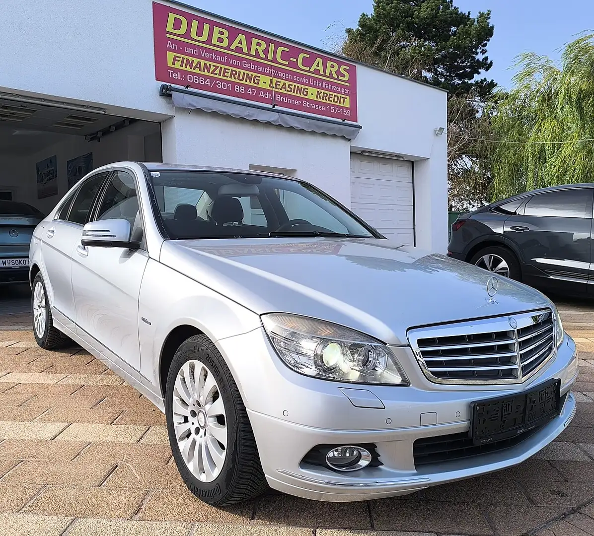 Mercedes-Benz C 200 CDI Silber - 1