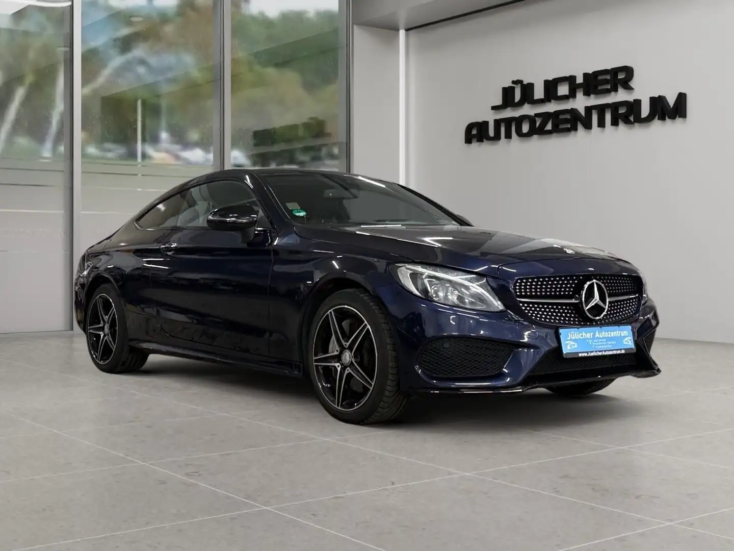 Mercedes-Benz C 300 Coupe Amg-Line, 1 Jahr Garantie incl. Blau - 1