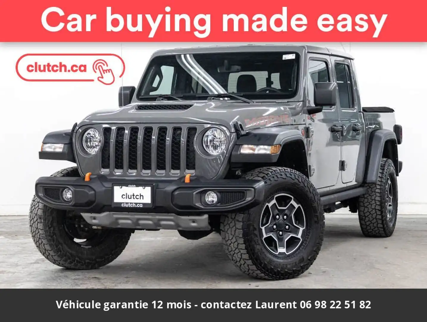 Jeep Gladiator Mojave 4x4 Tout compris hors homologation 4500e Gris - 1
