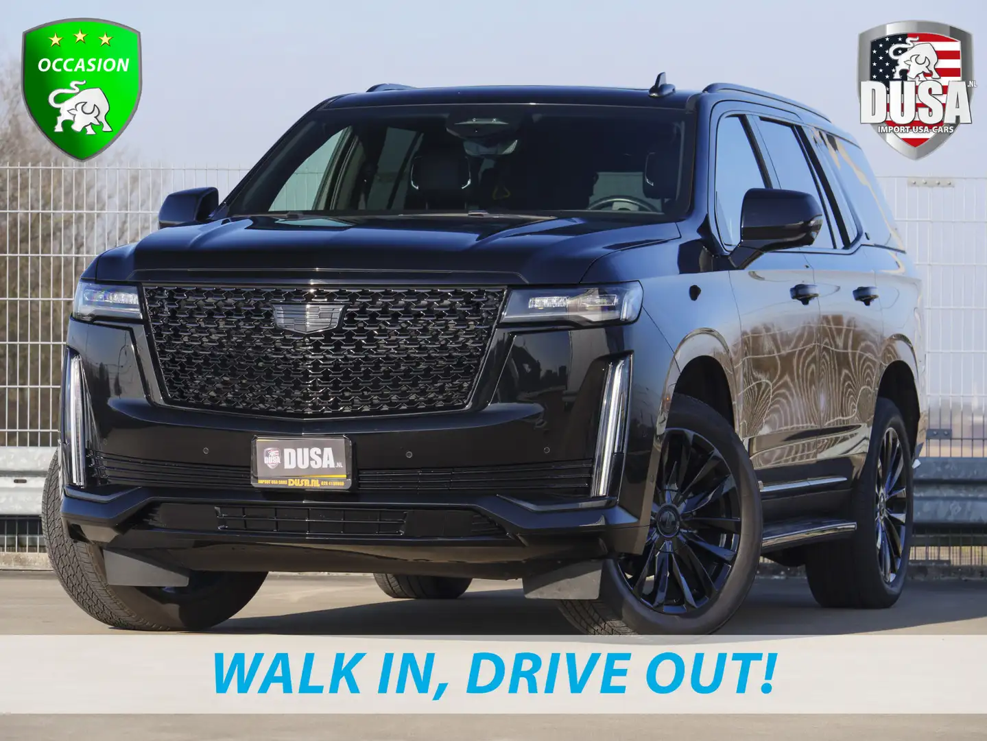 Cadillac Escalade | 6.2 V8 | Sport | Platinum | SUV | Luchtvering | Negro - 1