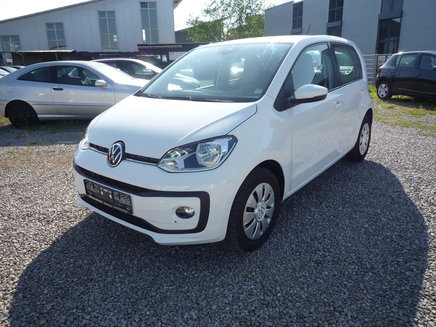 Volkswagen up! 1.HAND*Tüv NEU*Klima*Kamera*Sitzh.*Tempomat* Weiß - 1