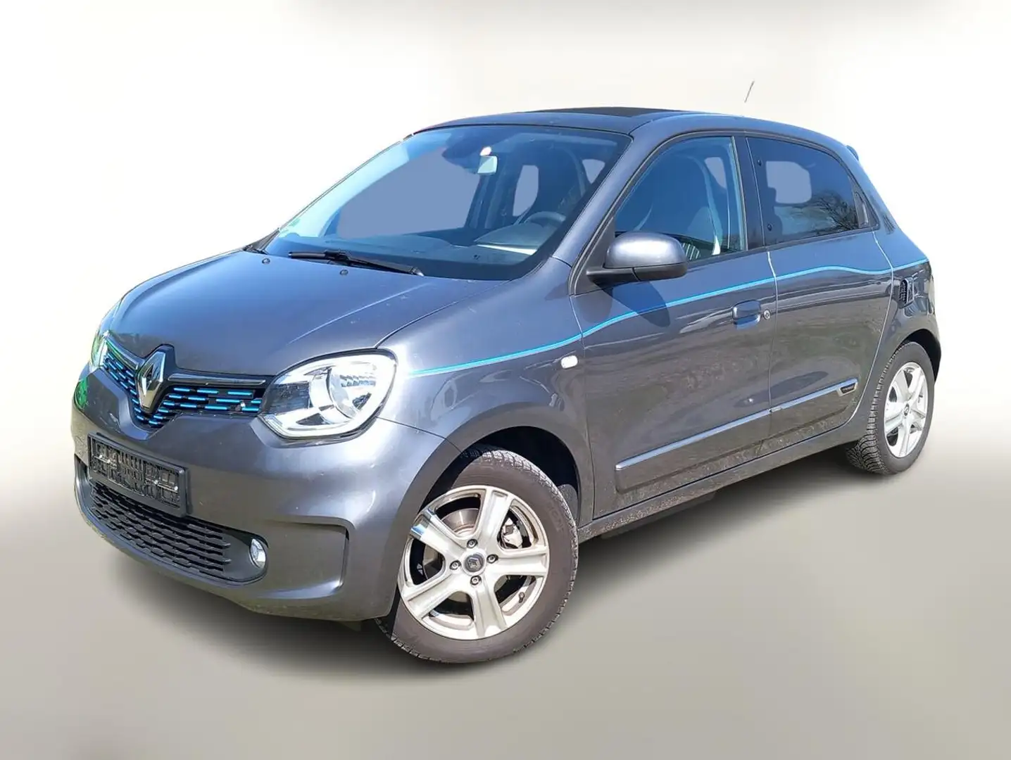 Renault Twingo Electric Intens Faltdach Nav PDC SHZ 16Z 60 kW ... Grau - 1