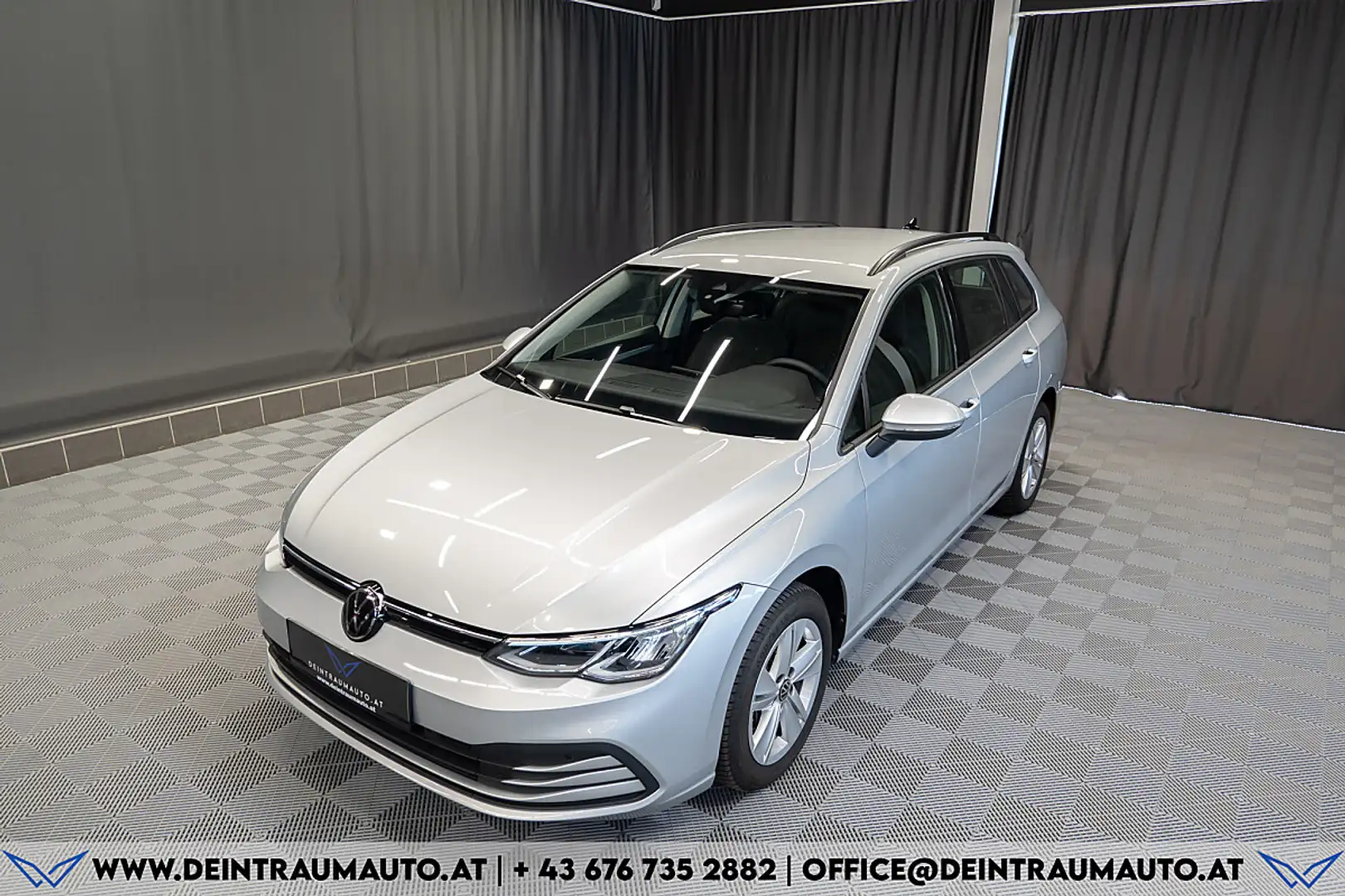 Volkswagen Golf Variant 2,0 TDI Life*1-BESITZ* Silber - 2