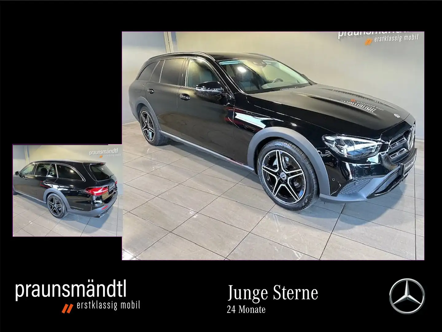 Mercedes-Benz E 220 T d 4M All-Terrain Avantgarde  StaHzg./AHK Schwarz - 1