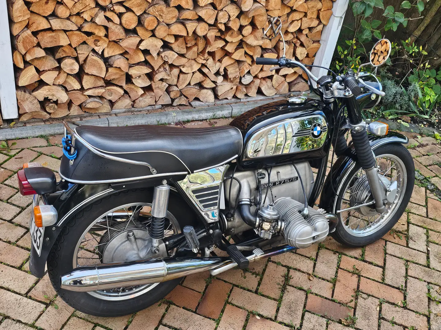 BMW R 75/5 Langschwinge US-Toaster 1973 Black - 1