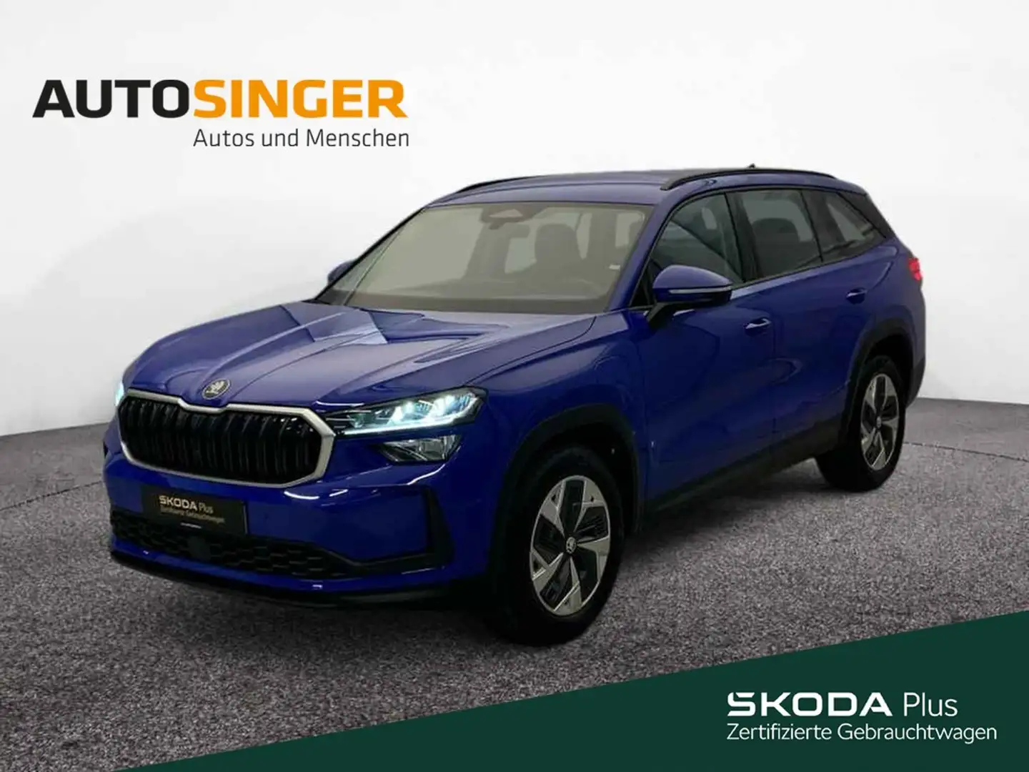 Skoda Kodiaq Selection 1.5 TSI iV DSG *NAV*ACC*PDC*CAM Blau - 1