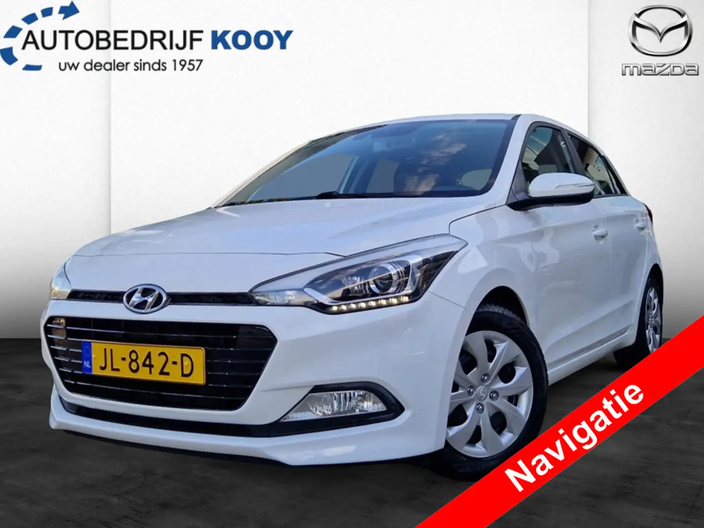 Hyundai i20 1.0 T-GDI Comfort / Camera / Navigatie Blanc - 1