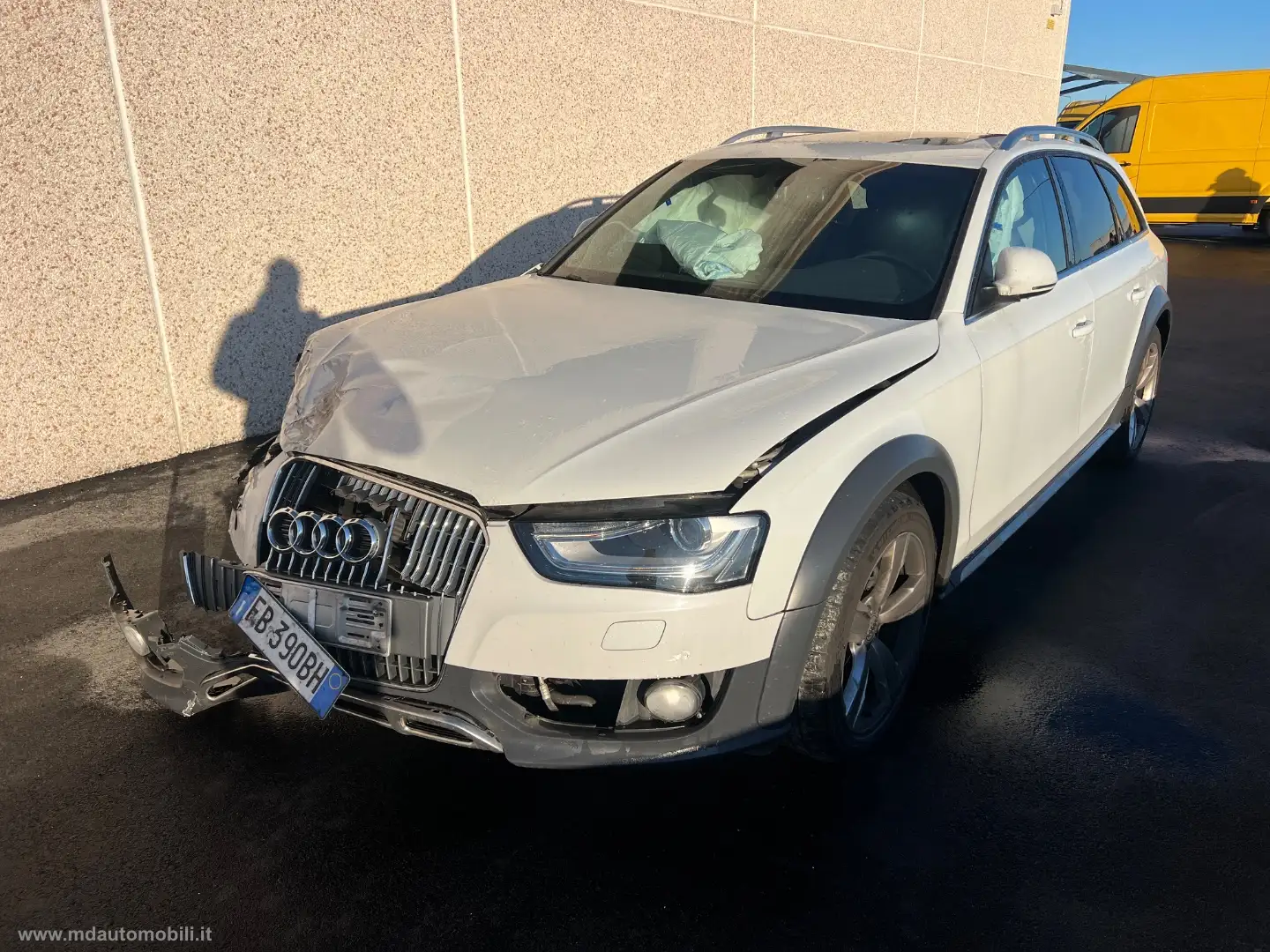 Audi A4 allroad 2.0 TDI 190 CV S.tr. TETTO PANORAMICO Weiß - 1