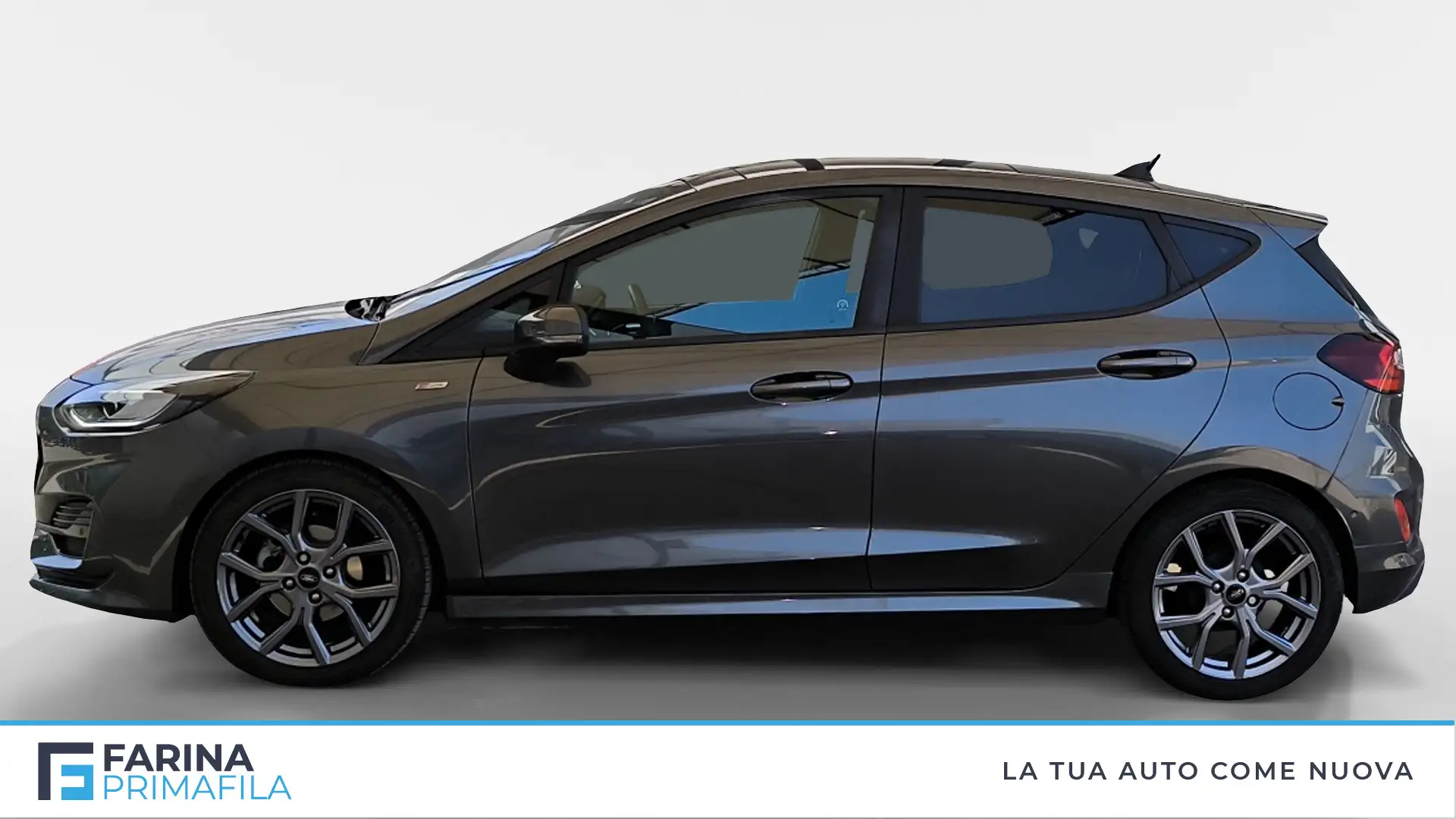 Ford Fiesta 5 Porte 1.0 EcoBoost Hybrid ST-Line X Grigio - 2