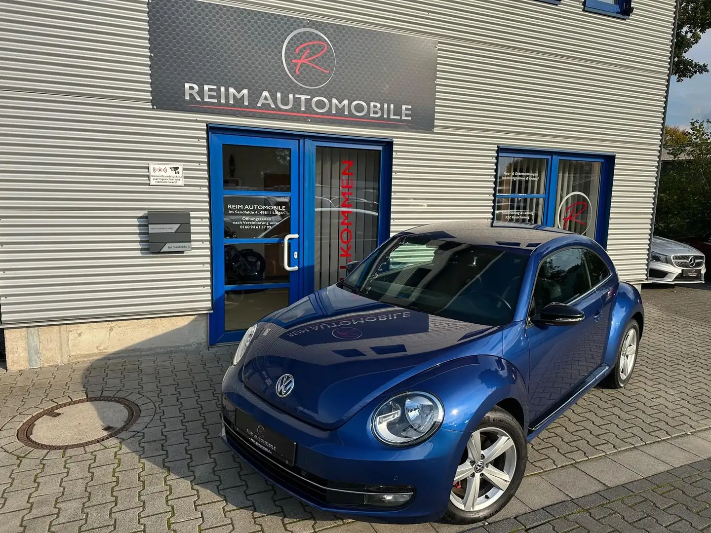 Volkswagen Beetle 2.0 TSI DSG Sport AUTOMATIK *SHZ*PDC*ALU* Blau - 1
