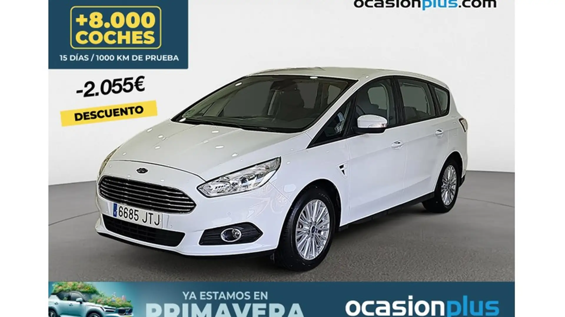 Ford S-Max 2.0TDCi Trend 150 Blanco - 1