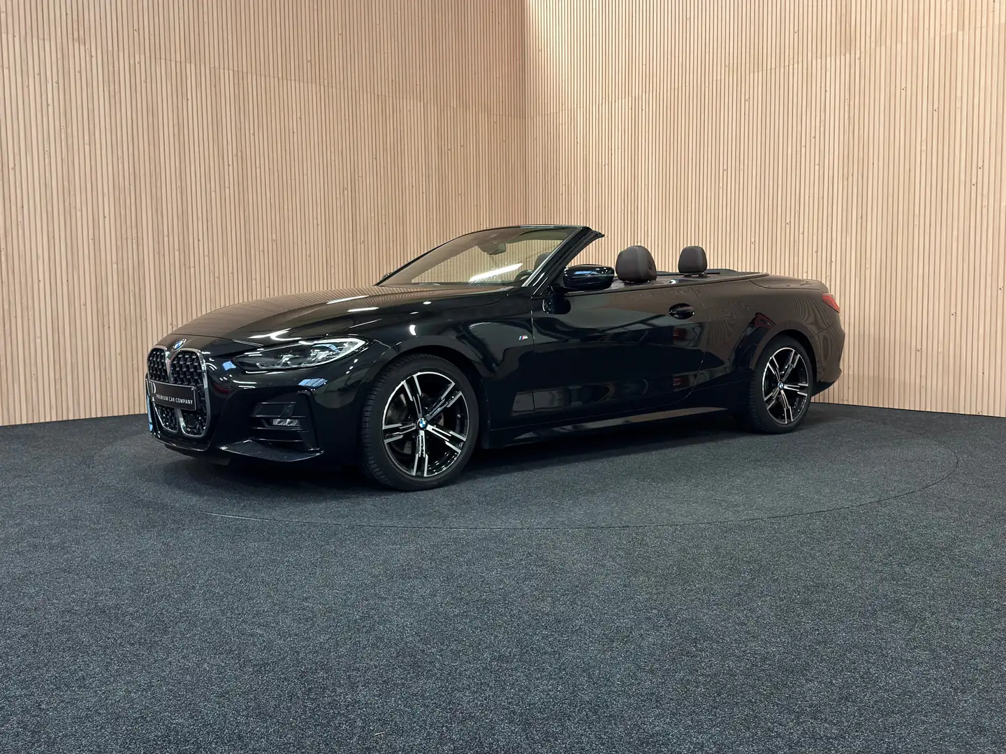 BMW 420 420i Cabrio| Automaat| M-pakket| ACC| DAB| HIFI Schwarz - 1