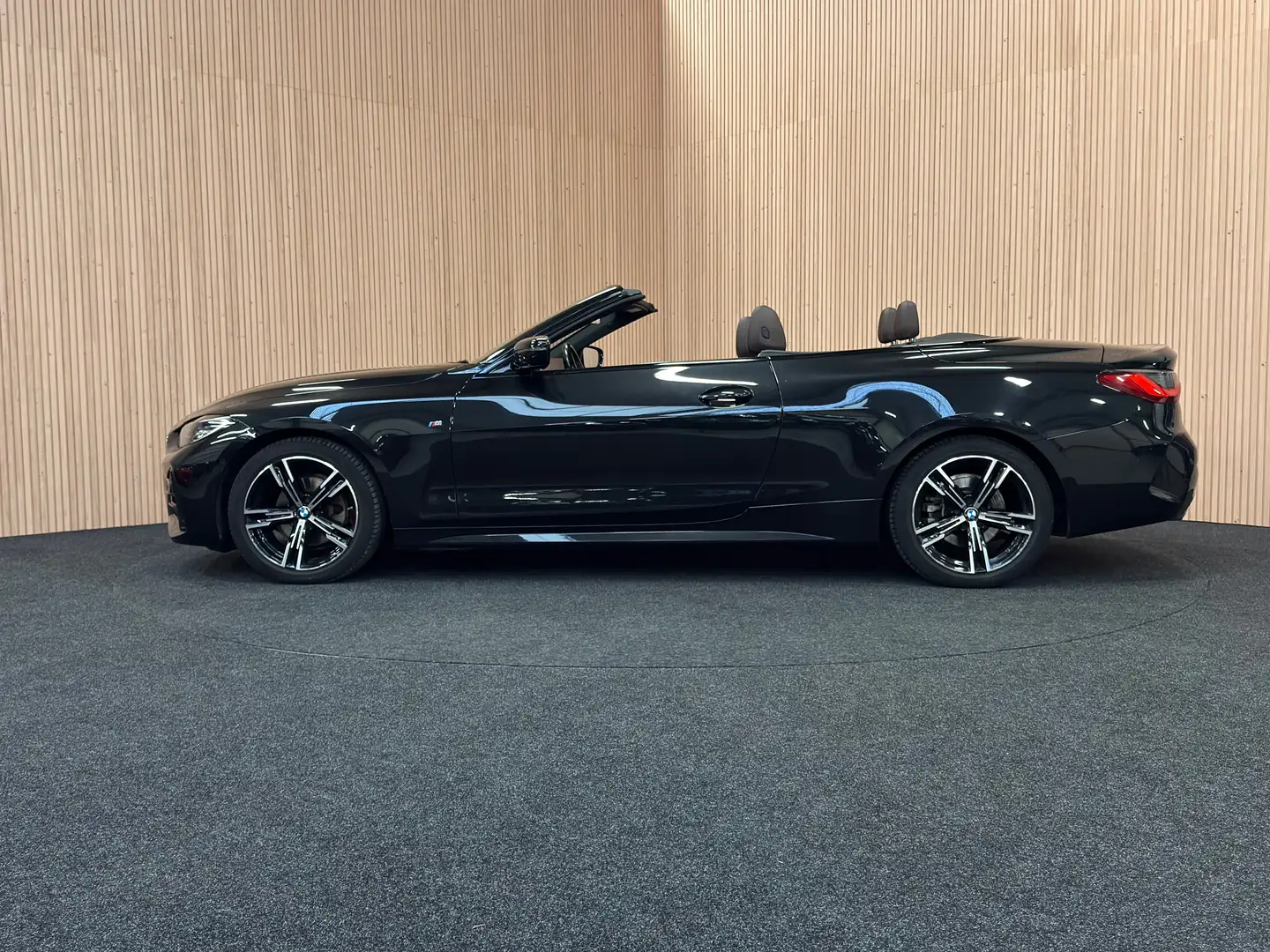 BMW 420 420i Cabrio| Automaat| M-pakket| ACC| DAB| HIFI Schwarz - 2