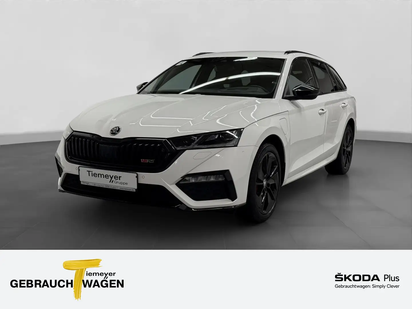 Skoda Octavia Combi 1.4 iV RS MATRIX NAVI HeadUp LM18 Weiß - 1