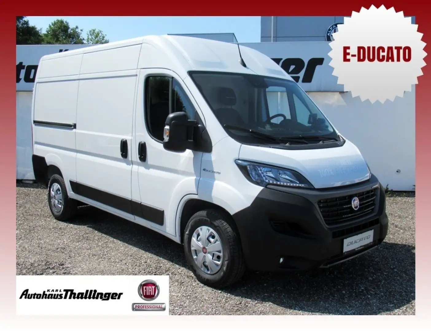 Fiat Ducato E-Ducato L2H2 35 79KW *SONDERPREIS*GROSSER AKKU* Weiß - 1