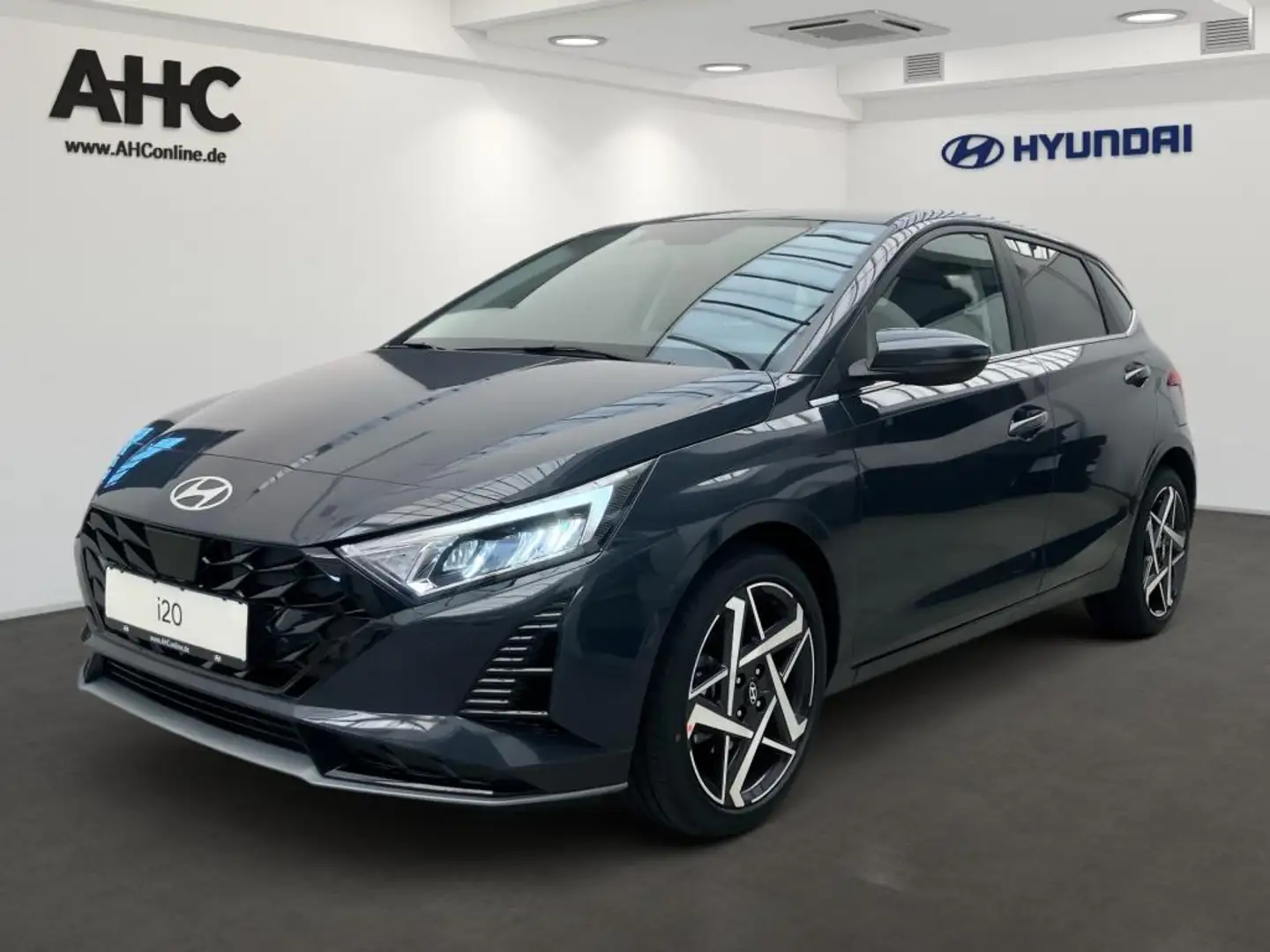 Hyundai i20 1.0 T-GDI 6-MT Prime 4xSHZ KlimaA Navi KAM Grau - 1