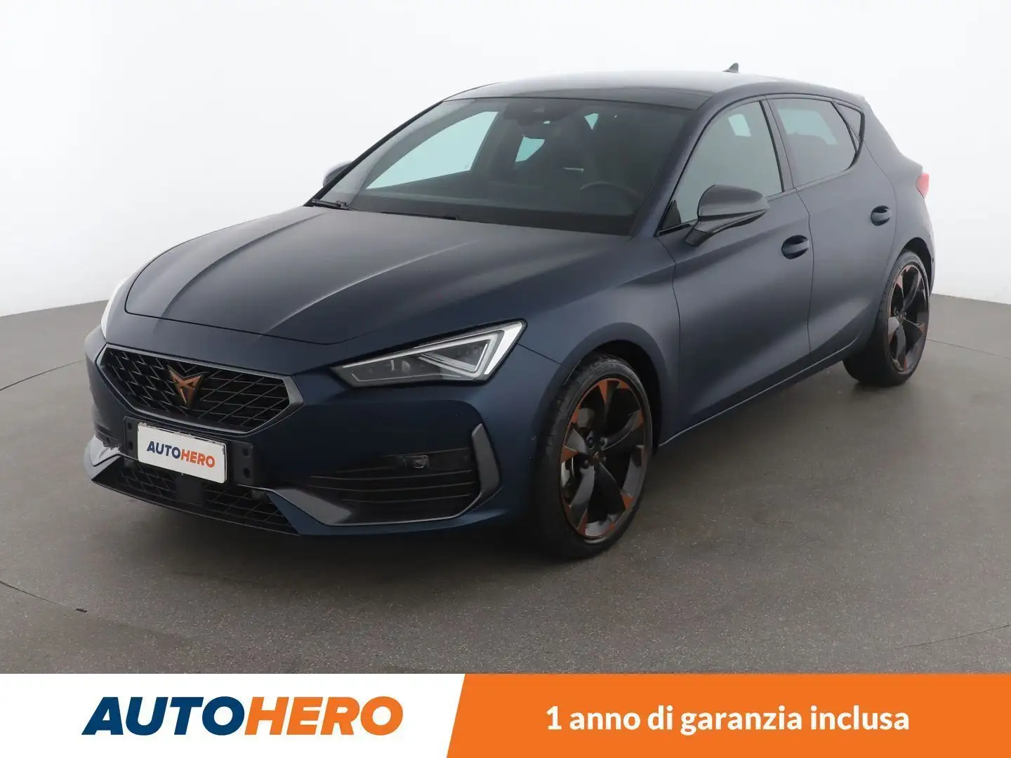 CUPRA Leon 1.5 eTSI 150 CV DSG Modrá - 1