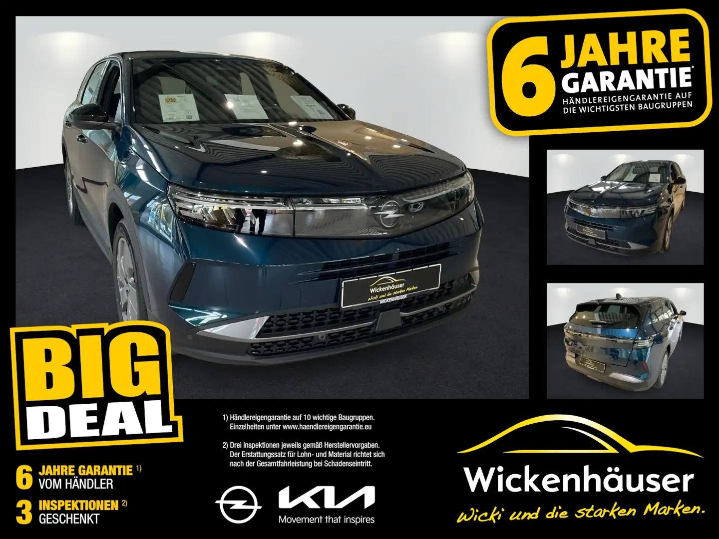 Opel Grandland 100kW 1.2 48V Mild- Edition LED+SHZ - 1