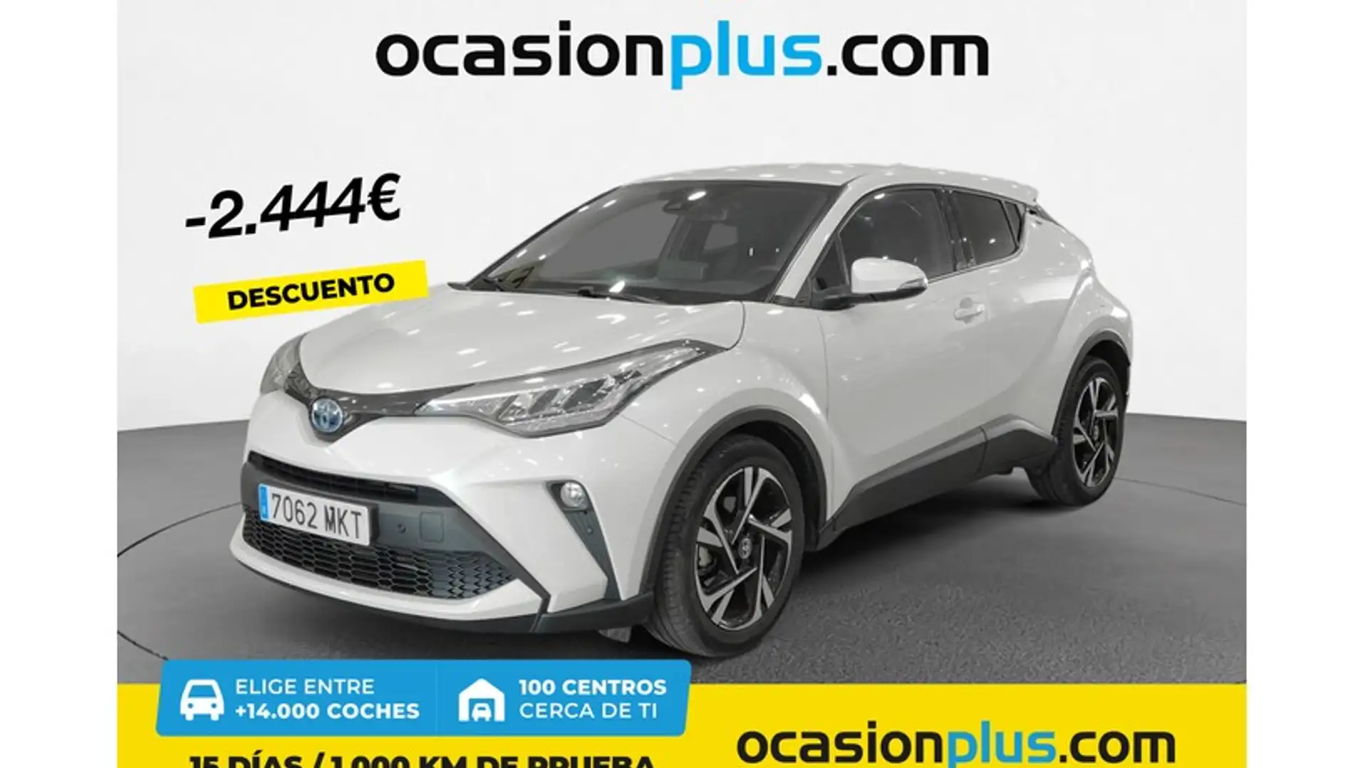 Toyota C-HR 125H Advance Blanc - 1