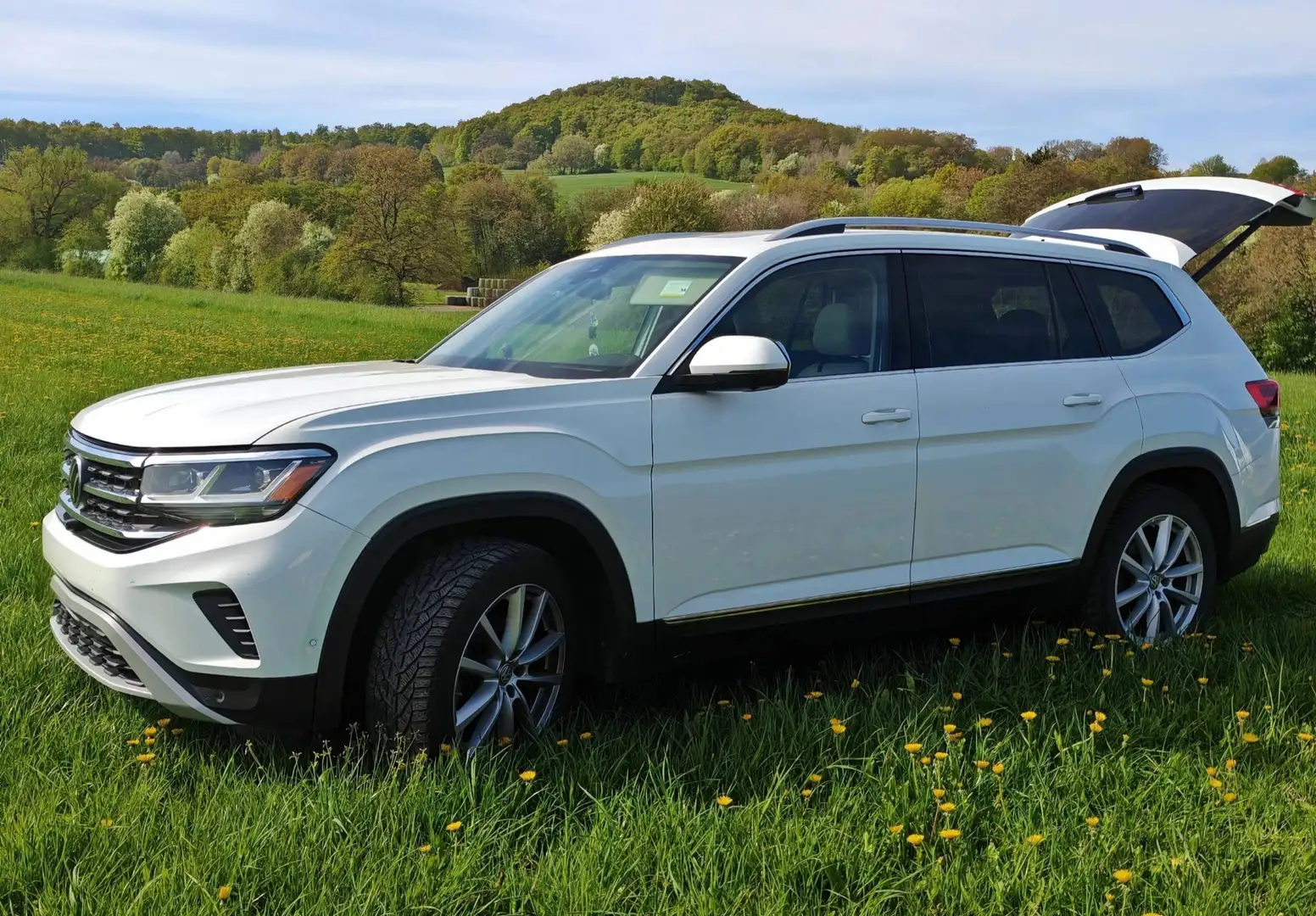 Volkswagen Atlas VW Atlas SEL Premium, Kamera 360°, 20 Zoll Reifen, Panorama Weiß - 1