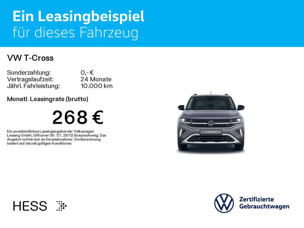 Volkswagen T-Cross 1.5 TSI DSG STYLE*IQ.LIGHT*AHK*KAMERA*PD 3