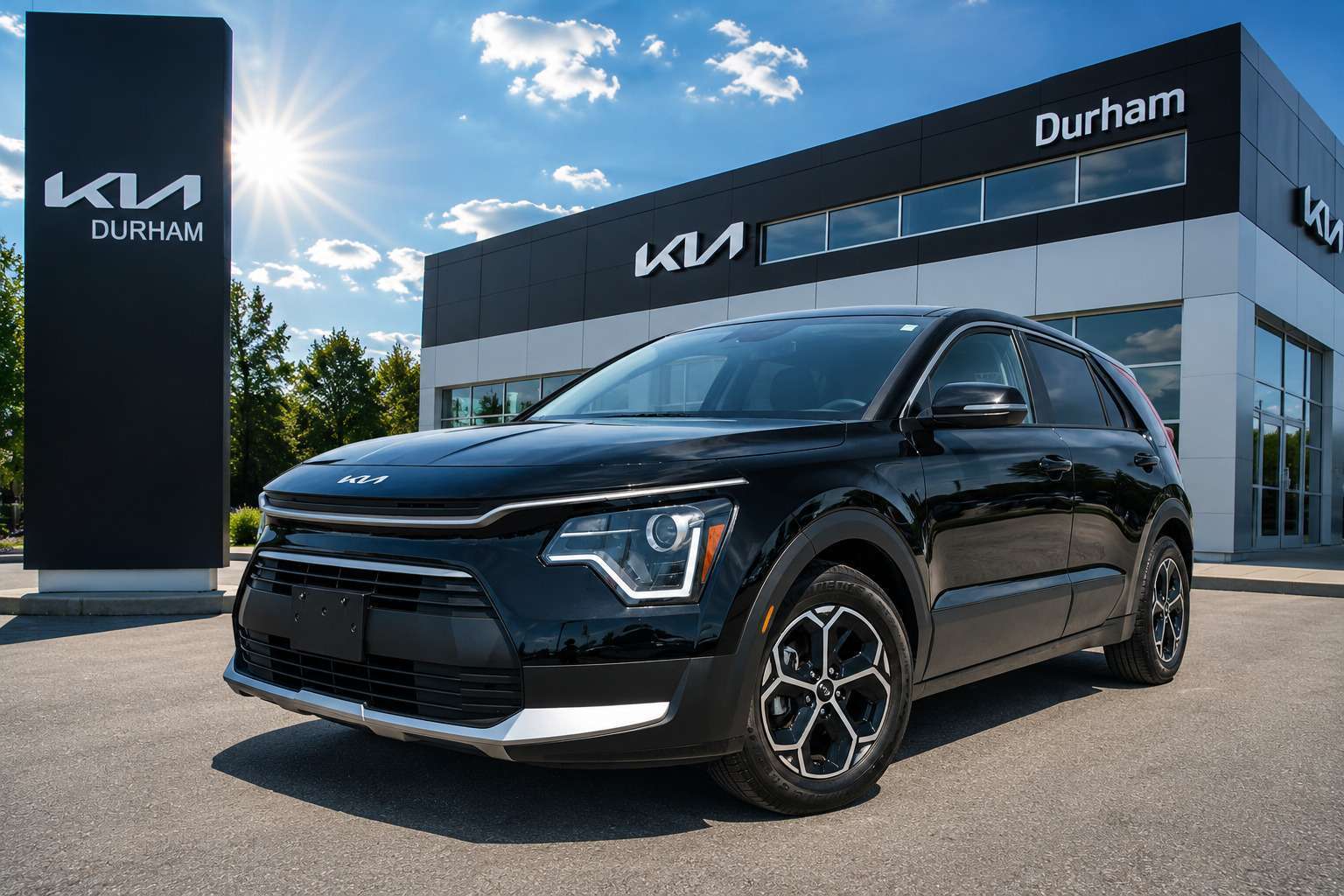 Black 2025 Kia Niro Hybrid Plug-In SUV / Crossover 6-Speed Automatic