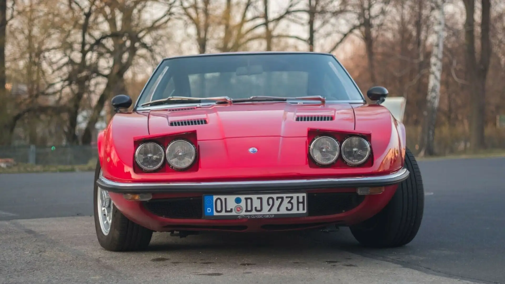 Maserati Indy seltener 4.9-Motor als Europa-Ausführung Červená - 1