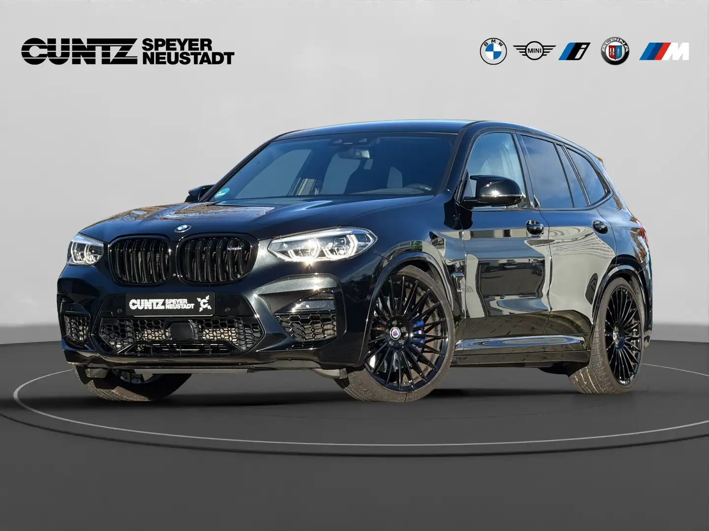 BMW X3 M Competition KW Drive-Parkassist AC-Schnitzer Leist Noir - 2