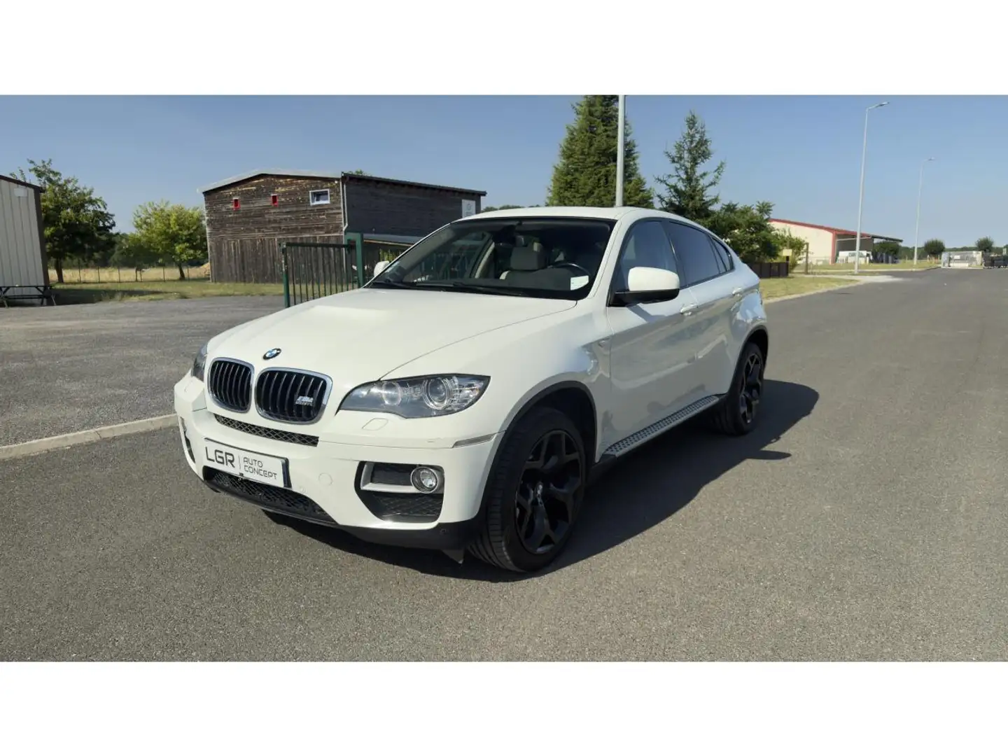 BMW X6 xDrive 30d - BVA  E71 M Sport Blanc - 1