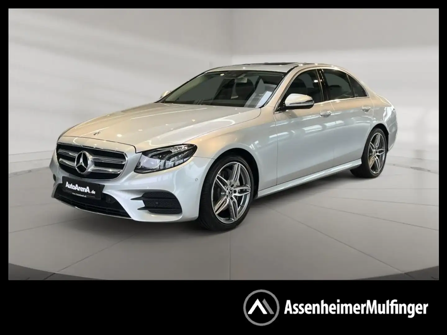 Mercedes-Benz E 220 d  AMG +Comand+AHK+SpurW+PDC+LED+LM+Sport Срібний - 1