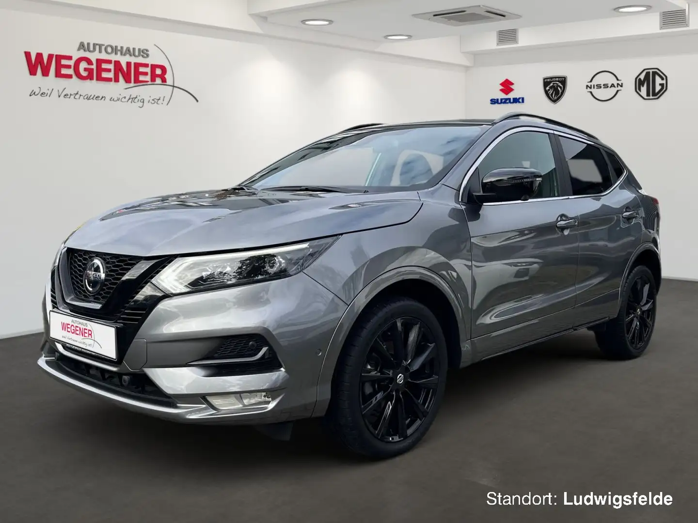 Nissan Qashqai QASHQAI N-TEC 1.3 DIG-T 140 PS 6MT LED NAVI 360° Grau - 1