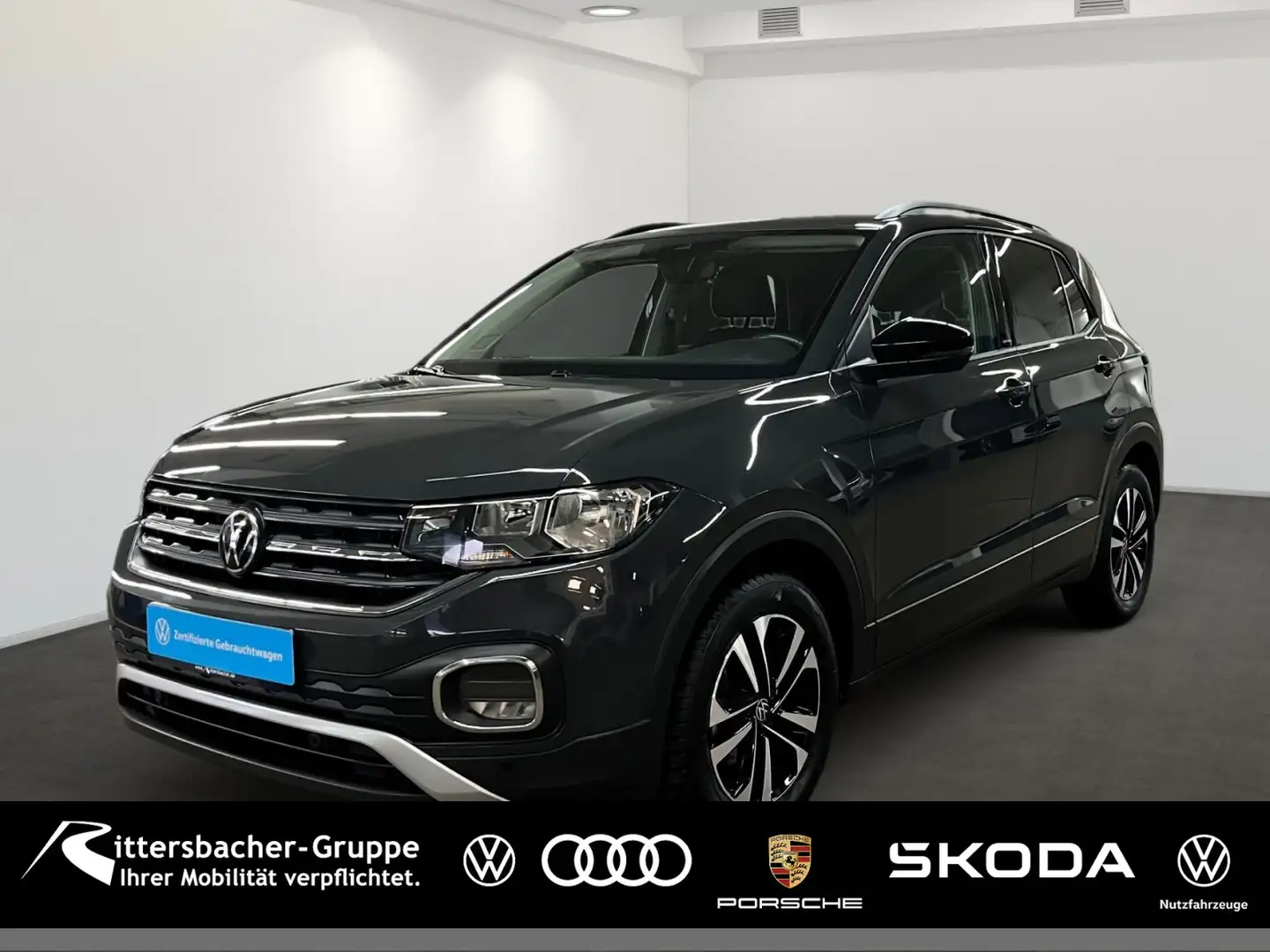 Volkswagen T-Cross 1.0 TSI United DSG Navi Grey - 1