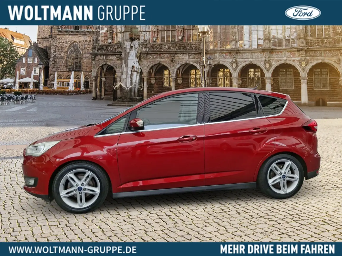 Ford C-Max Titanium 1.0 EcoBoost, Kamera/Businesspaket/Winter Rot - 2