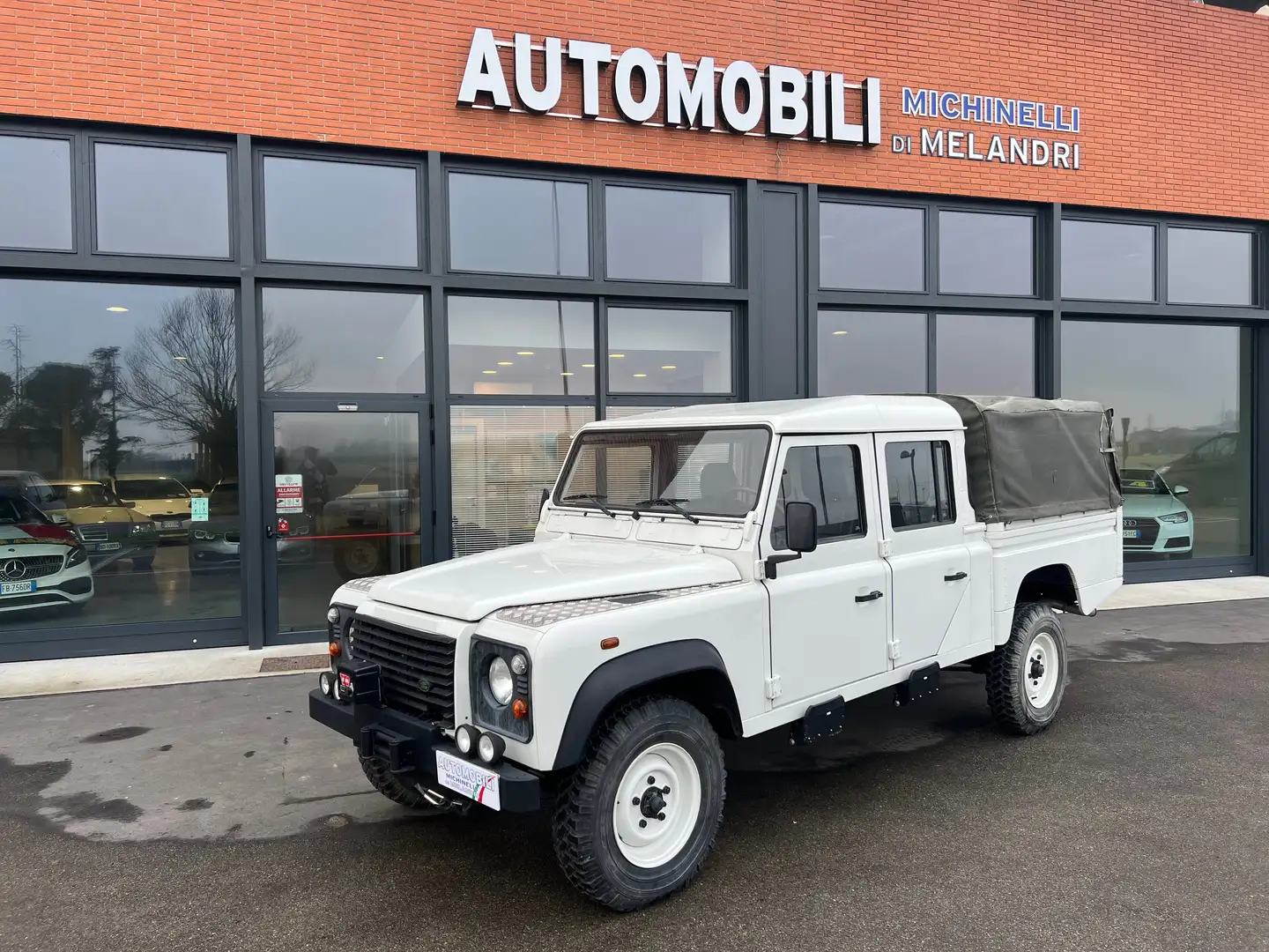 Land Rover Defender 130 2.5 Tdi cat CrewCab Pick Up Weiß - 1