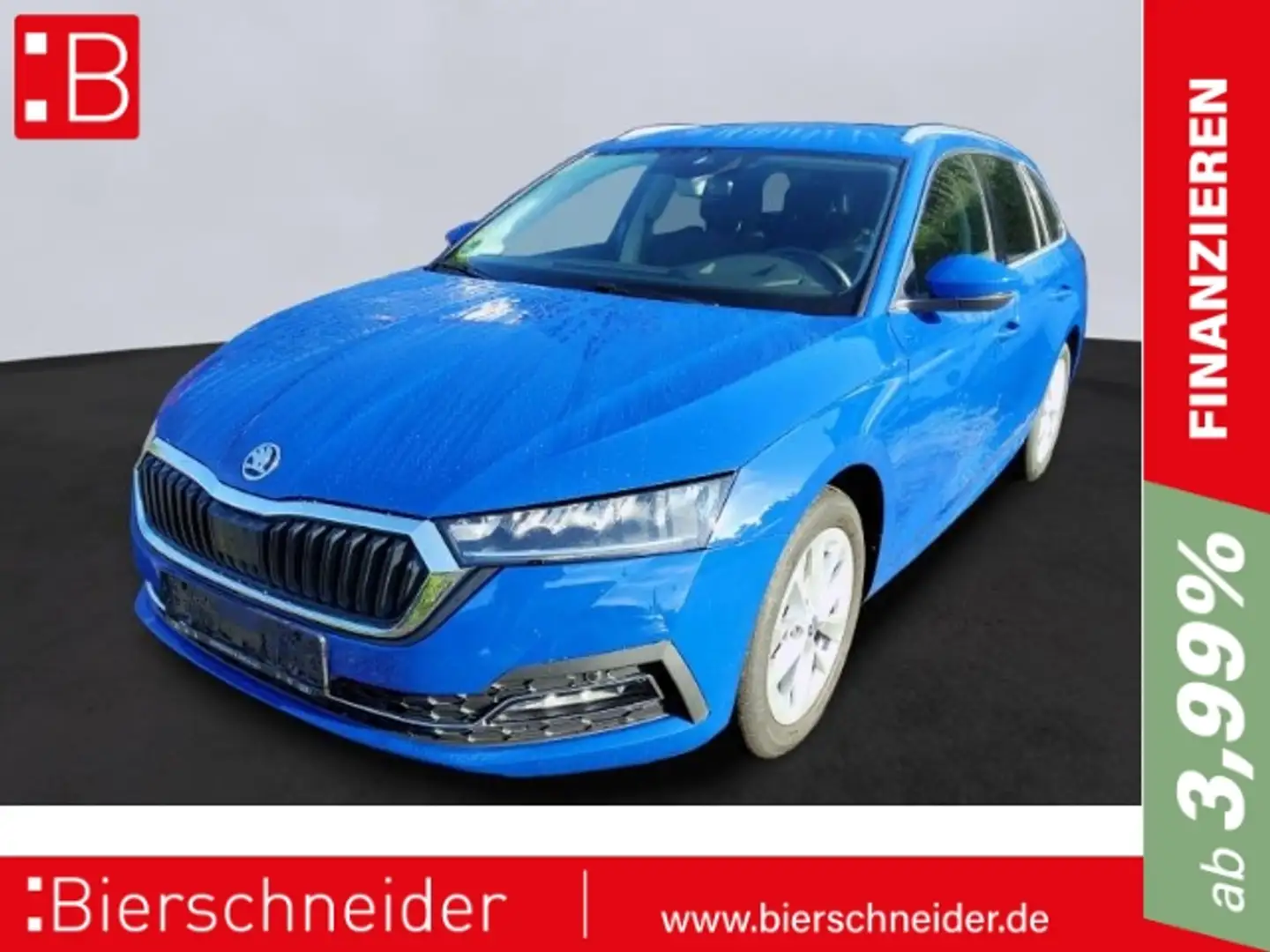 Skoda Octavia Combi 1.5 TSI Style AHK NAVI LED SHZ PARKP Blau - 1