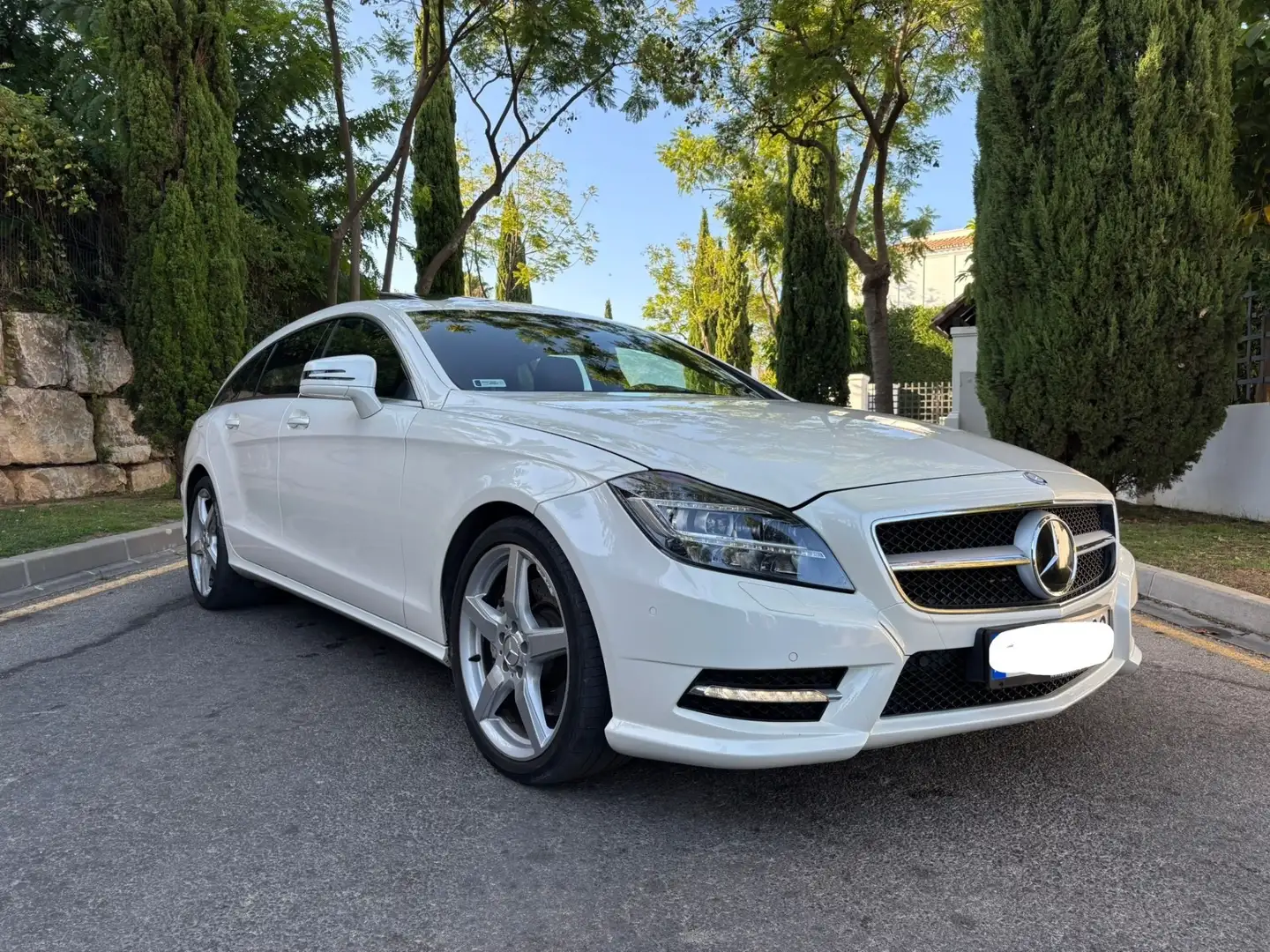 Mercedes-Benz CLS 350 Shooting Brake 350CDI BE (9.75) Aut. Blanco - 1