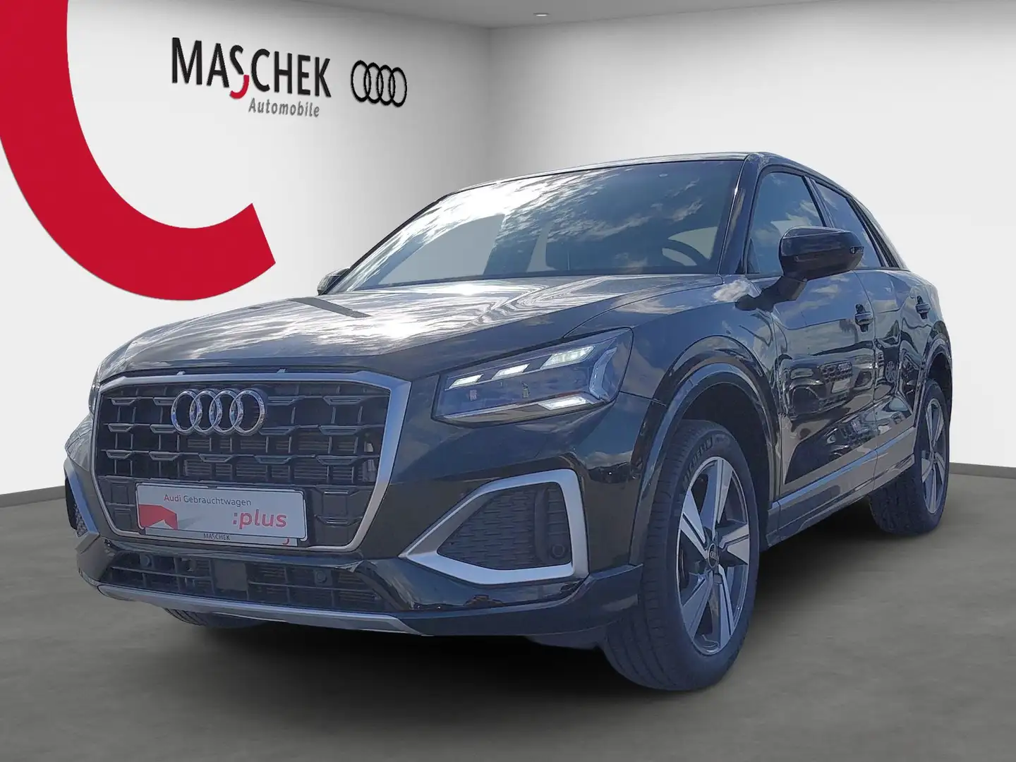 Audi Q2 Advanced 30 TFSI Matrix Naviplus AHK Pano VC Sitzh Schwarz - 2