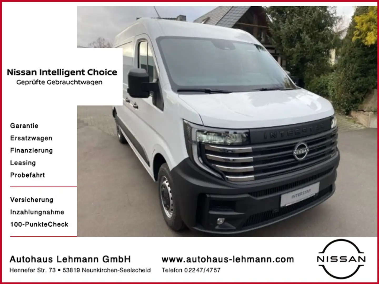 Nissan Interstar MY24 3,5t dCi 150 3,5t L2H2 N-Connecta Bianco - 1