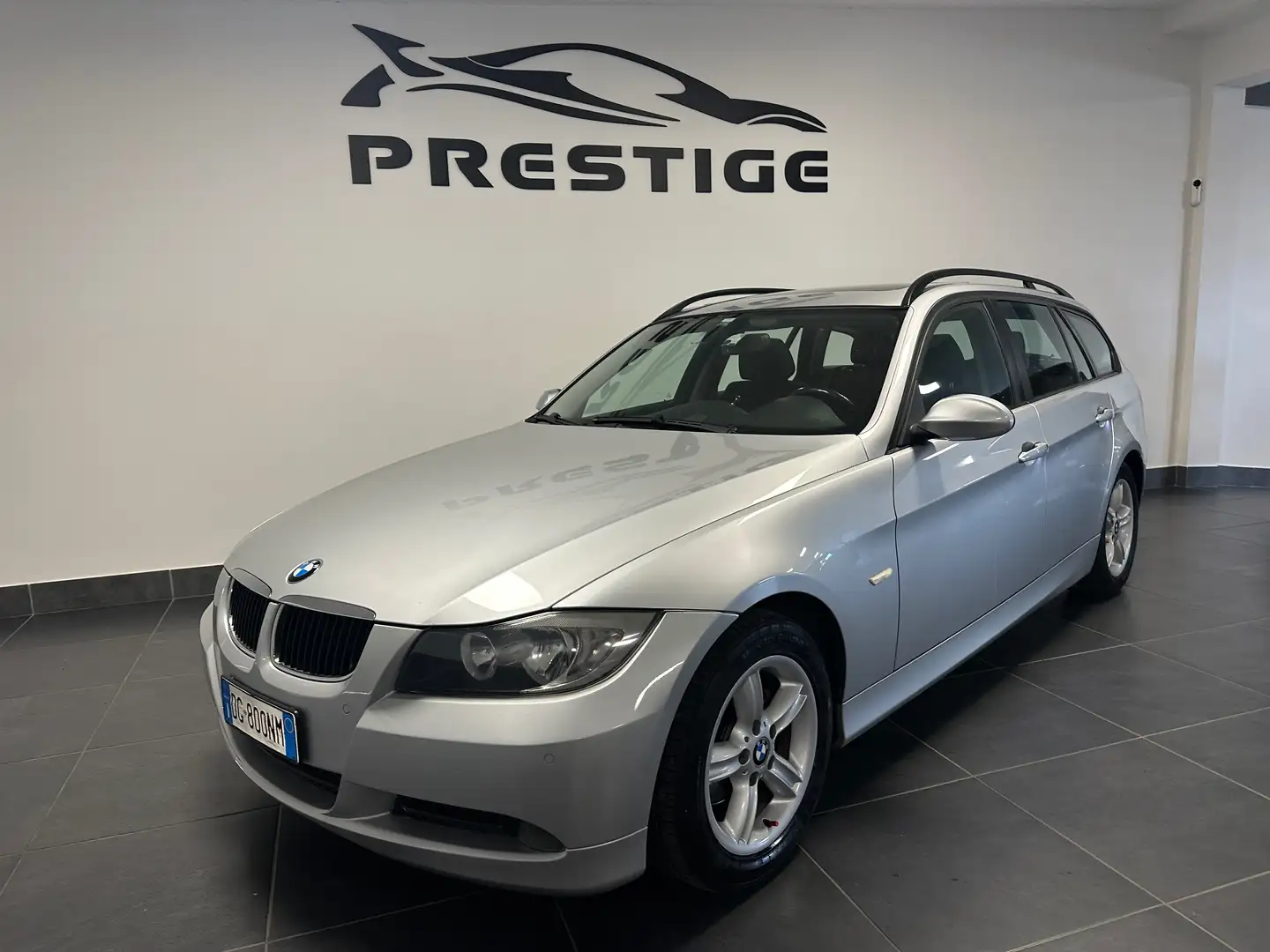 BMW 320 320D 2.0 TOURING 163CV TETTO MANUALE Argento - 2