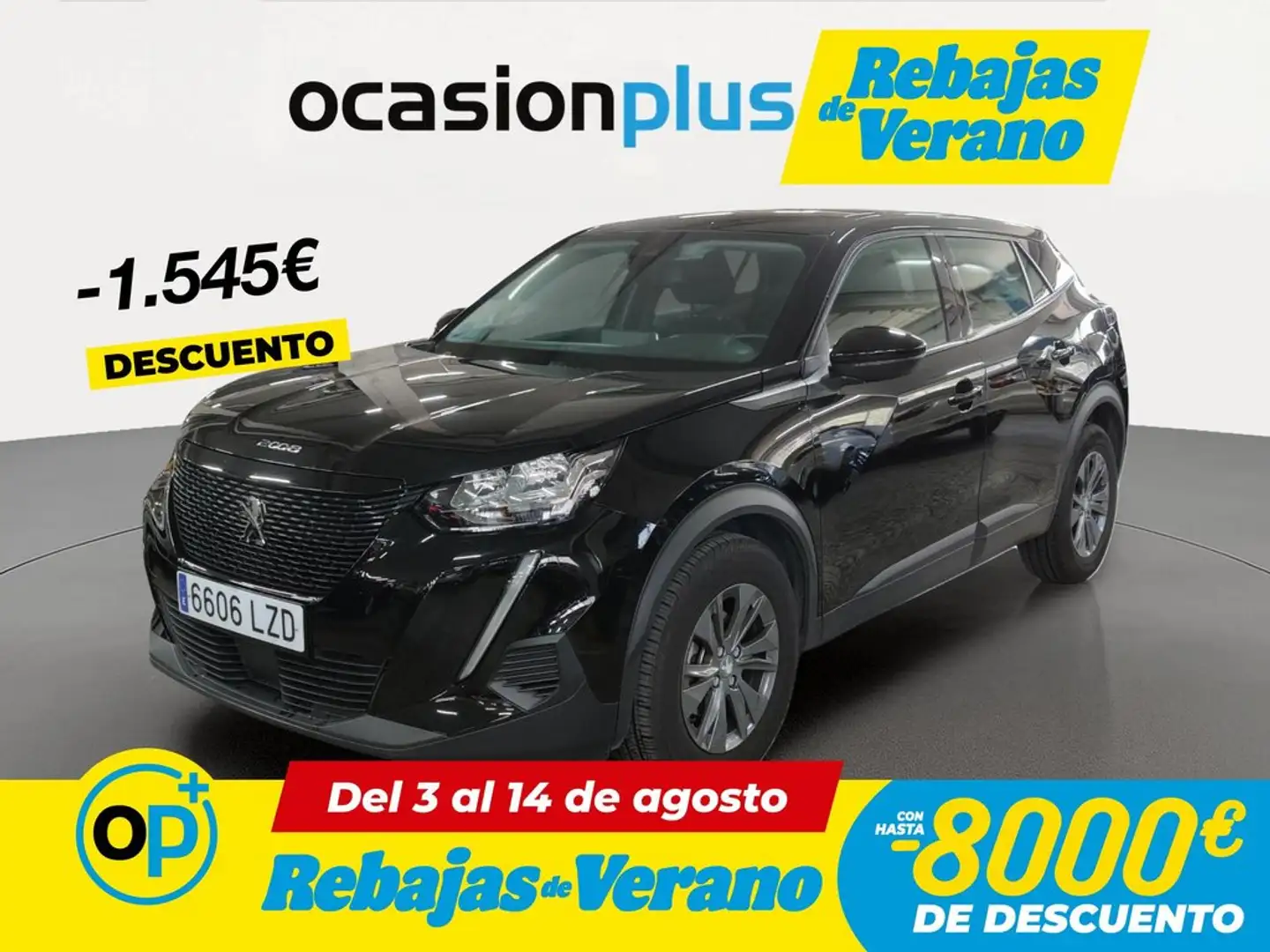 Peugeot 2008 1.2 PureTech S&S Active Pack 100 Negro - 1